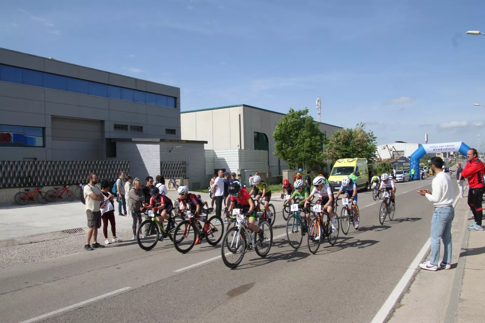 Trofeo San Jorge ciclismo Cadete y Escuelas. Fotos: Carlos Neofato