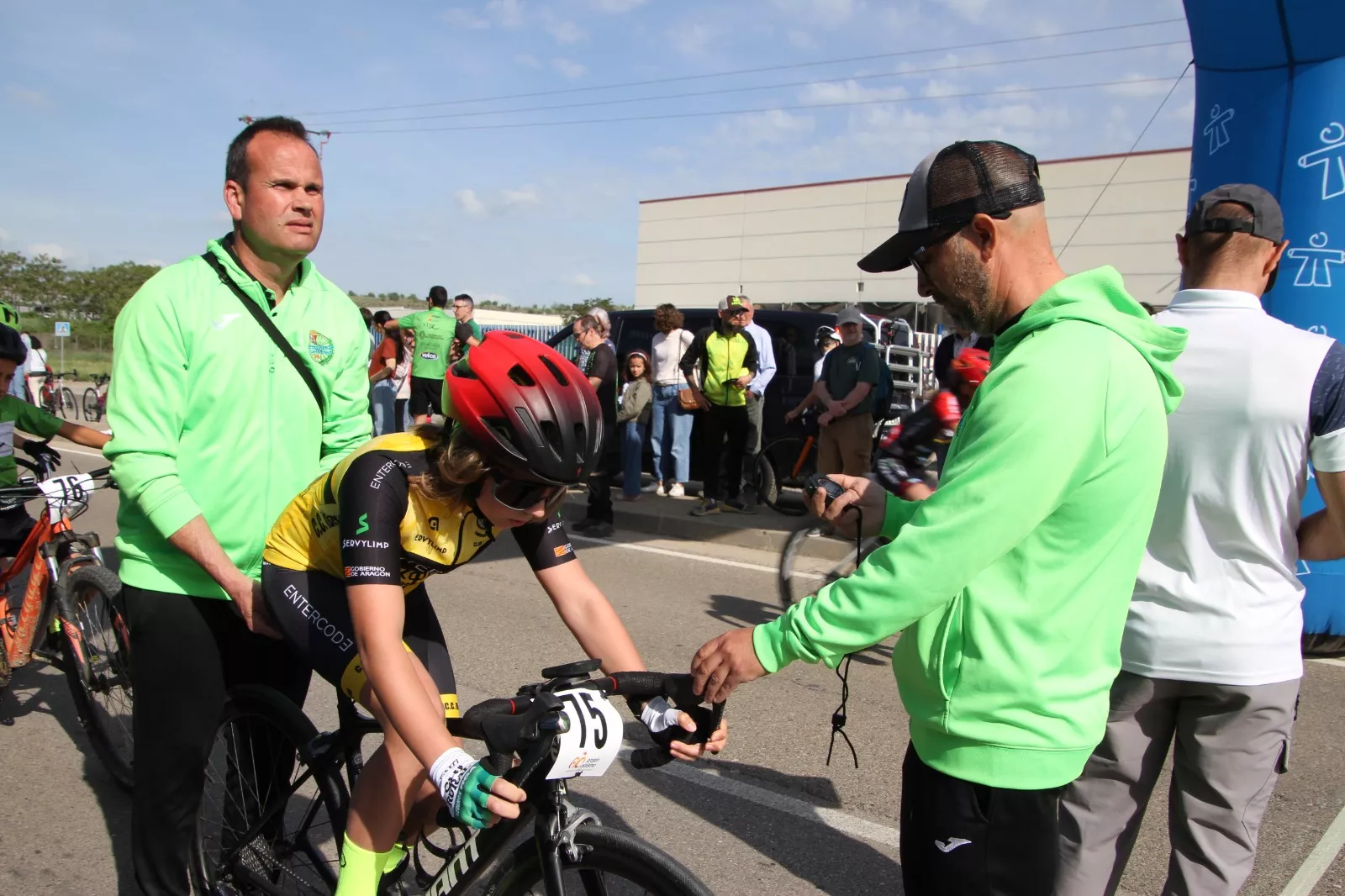 Trofeo San Jorge ciclismo Cadete y Escuelas. Fotos: Carlos Neofato