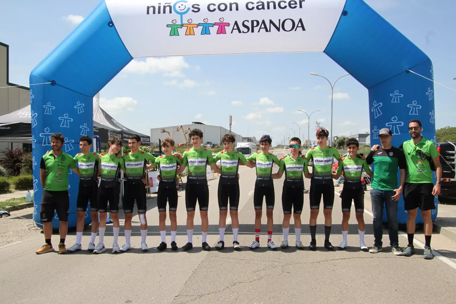 Trofeo San Jorge ciclismo Cadete y Escuelas. Fotos: Carlos Neofato