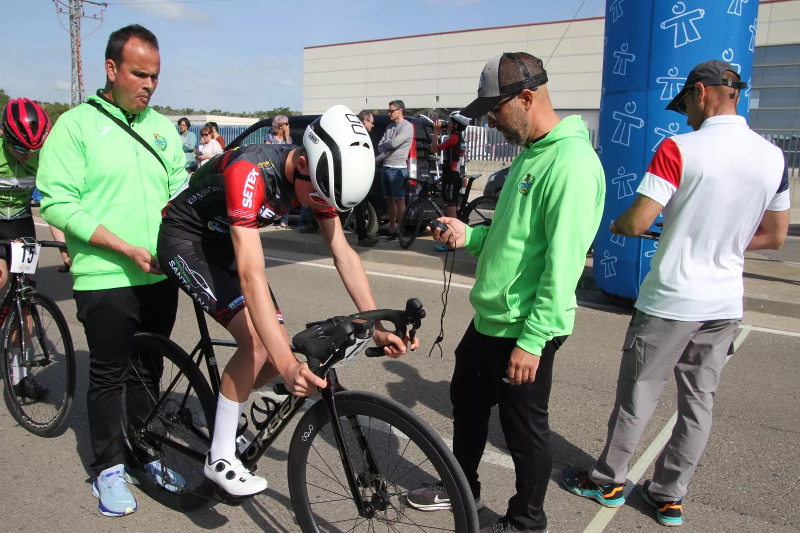 Trofeo San Jorge ciclismo Cadete y Escuelas. Fotos: Carlos Neofato