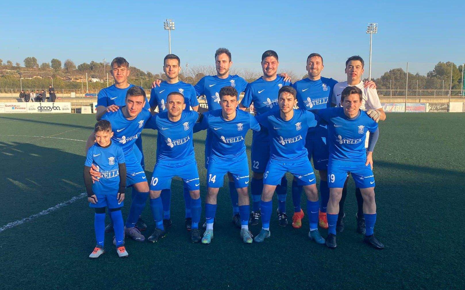 Once de la Peña Ferranca en su victoria ante San Lorenzo Flumen. En cabeza siguen Peña Fragatina, Gurrea y Juventud.