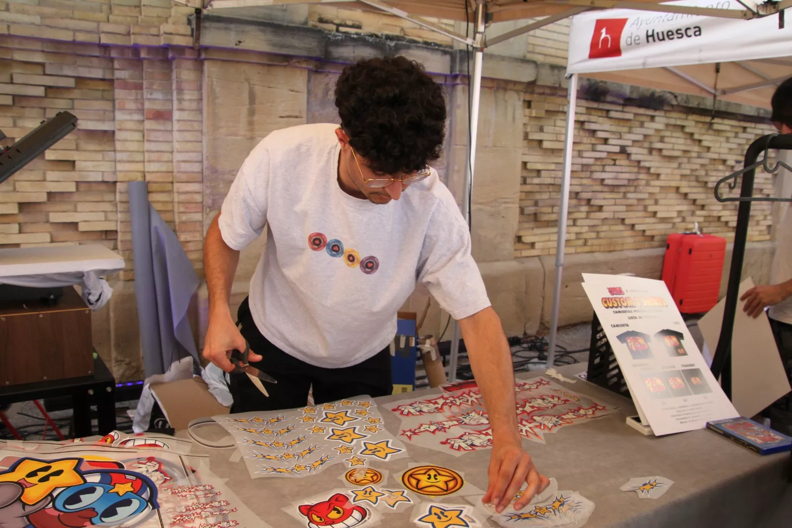 Pop Up del VisionWorld en Huesca. Foto Carlos Neofato