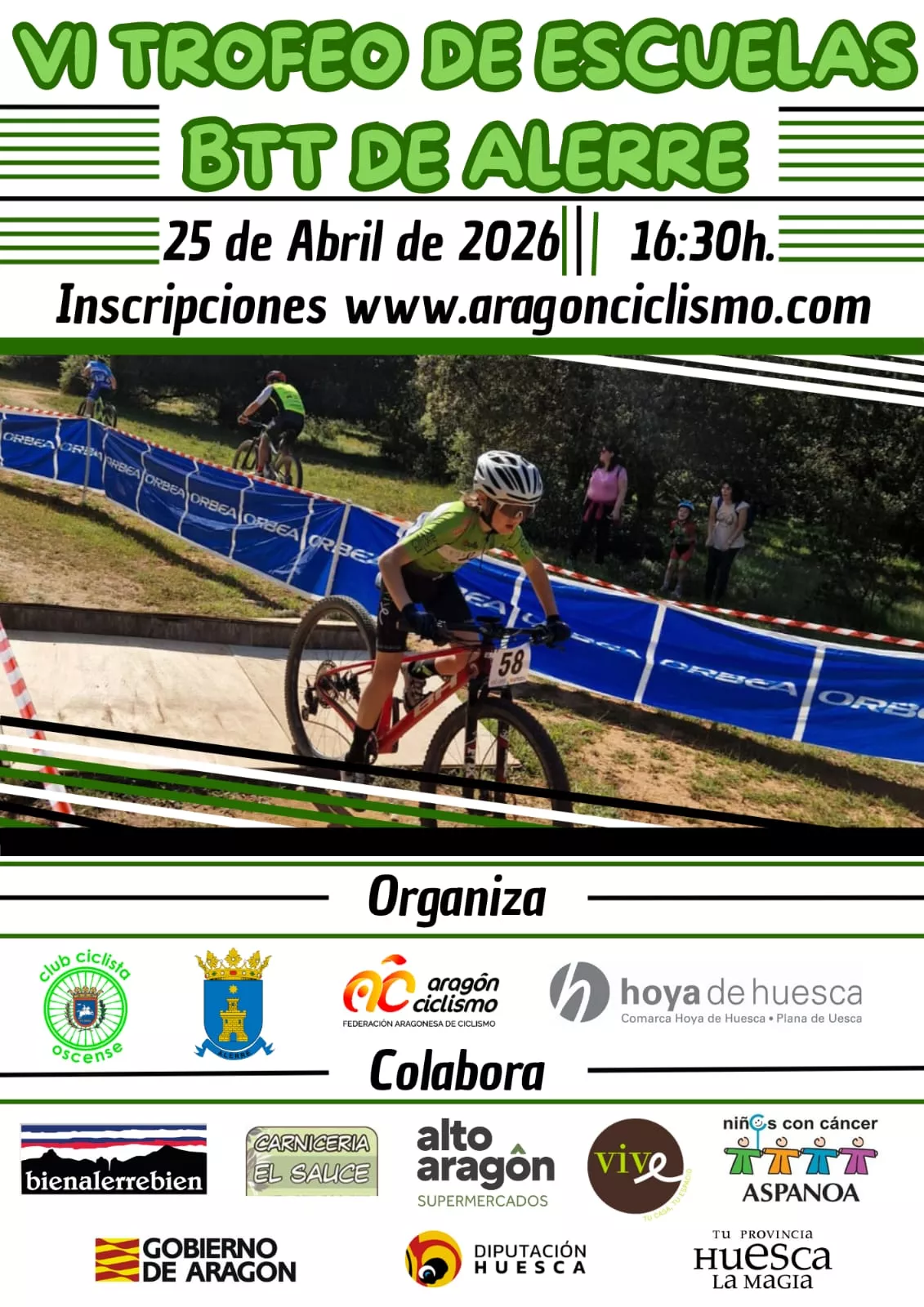 Alerre recibe este sábado a jóvenes bikers de Escuelas.