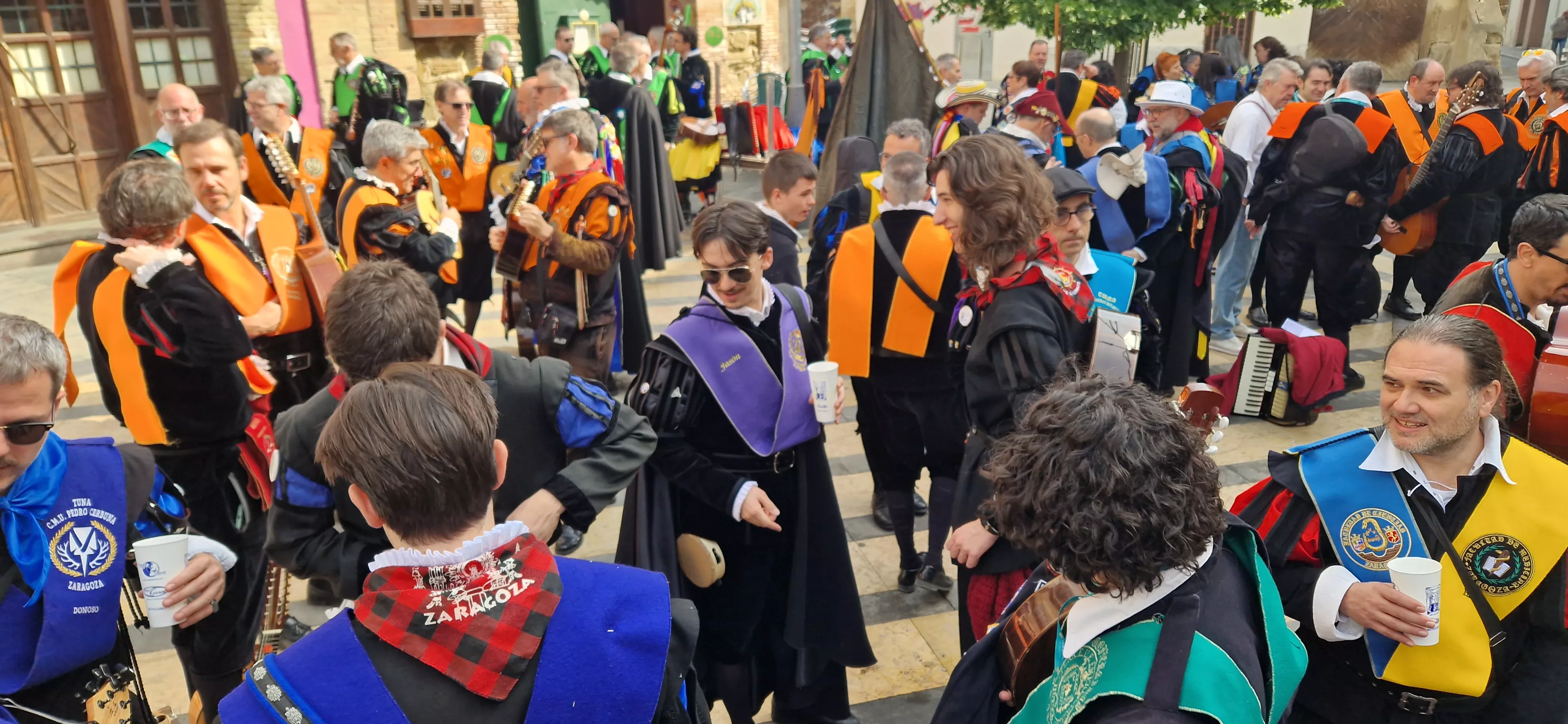  IV Encuentro de Tunas de Aragón en Huesca. Foto Myriam Martínez