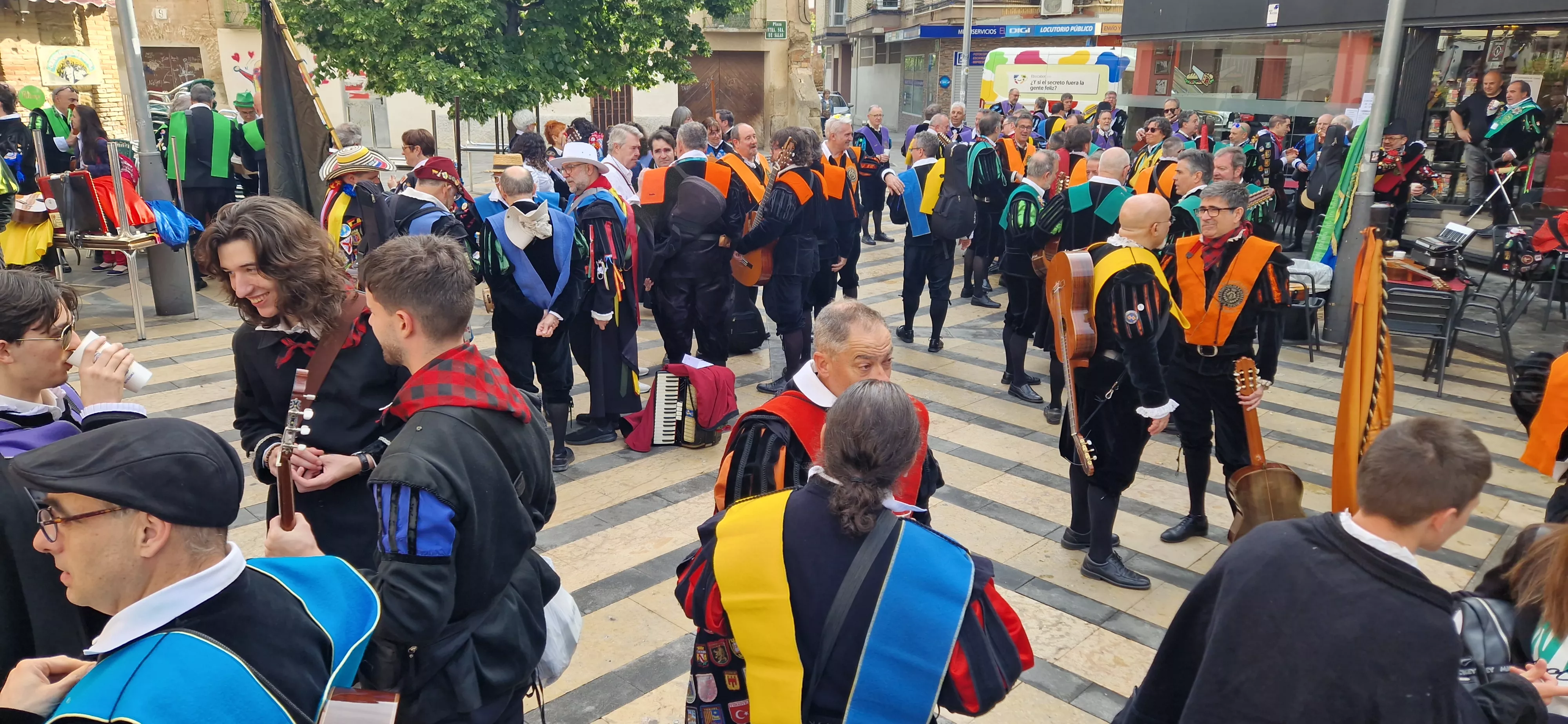  IV Encuentro de Tunas de Aragón en Huesca. Foto Myriam Martínez