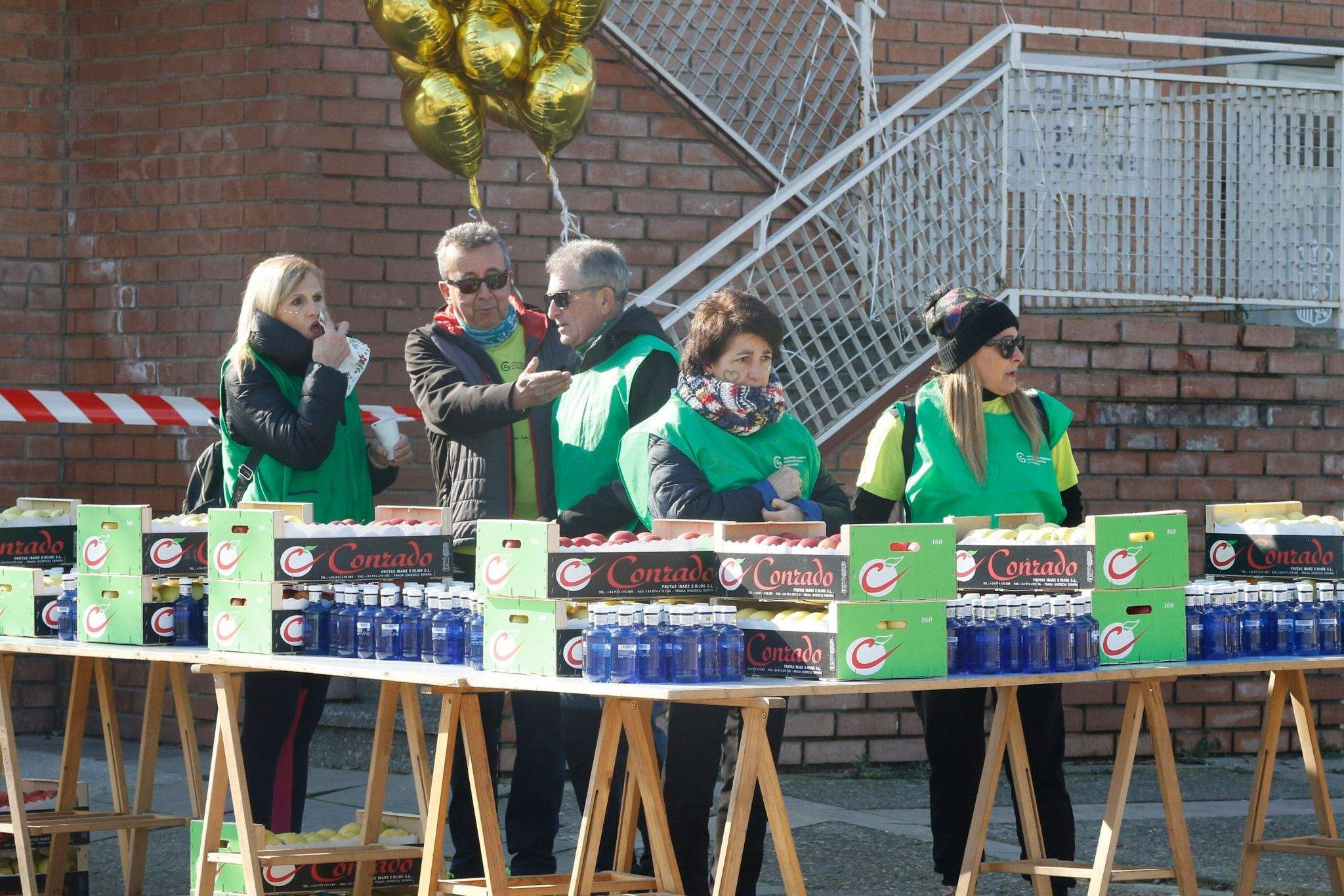 Imágenes de la X Carrera por la vida celebrada en Fraga. Foto AECC Bajo Cinca 