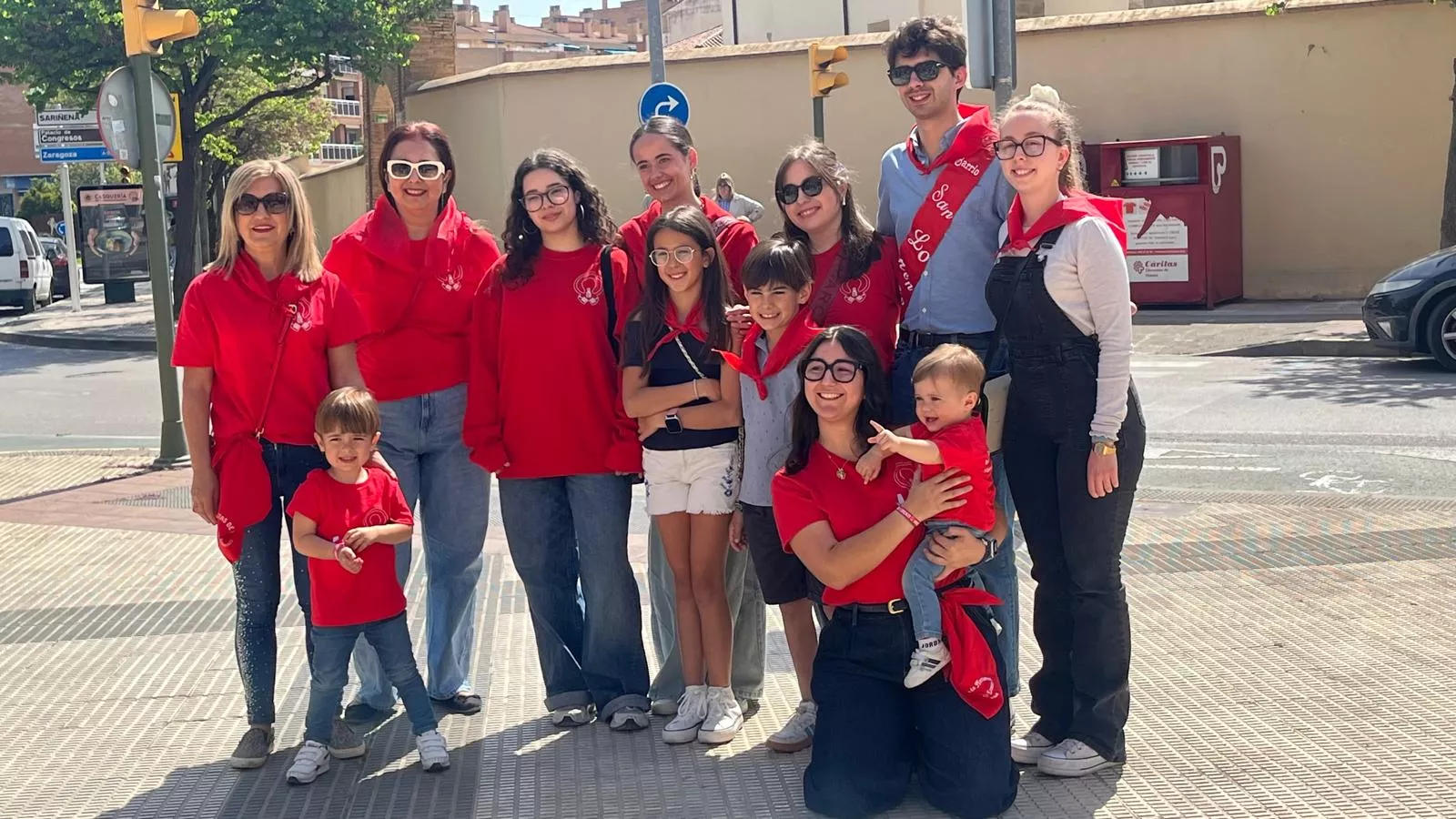 Arranque de las fiestas del Barrio de San Lorenzo de Huesca. Foto Mercedes Manterola