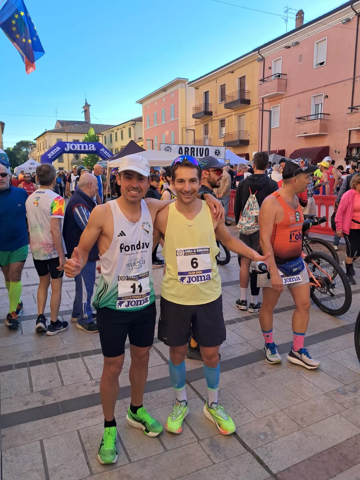 Alberto Puyuelo en los 50 kilómetros de Via Rogmana