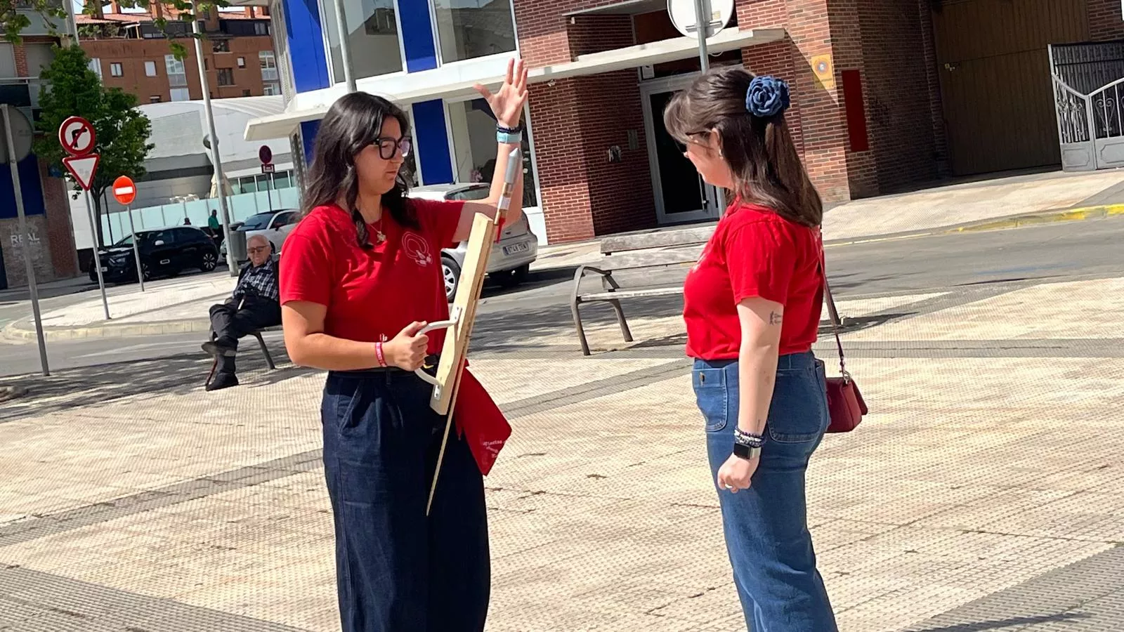 Arranque de las fiestas del Barrio de San Lorenzo de Huesca. Foto Mercedes Manterola