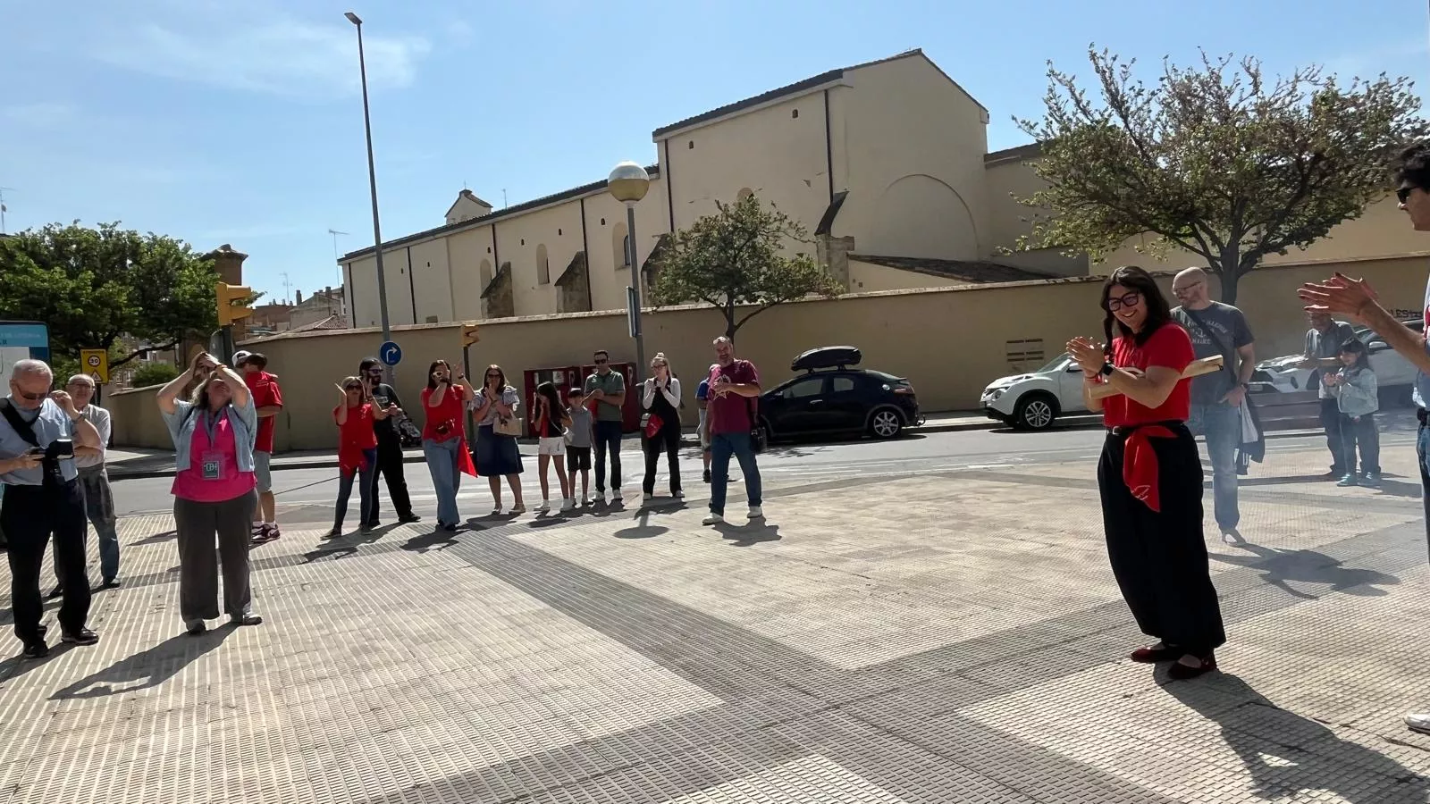 Arranque de las fiestas del Barrio de San Lorenzo de Huesca. Foto Mercedes Manterola