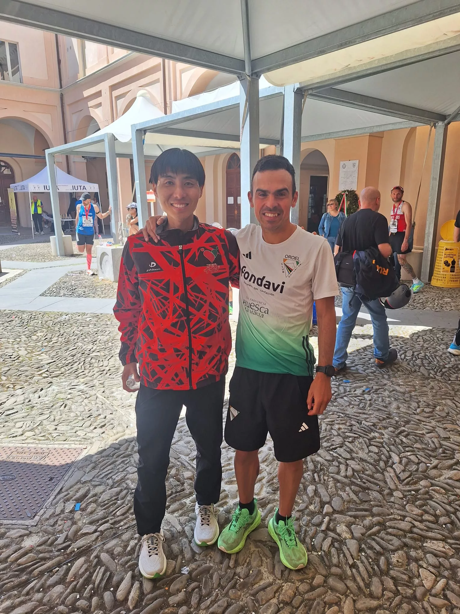 Alberto Puyuelo en los 50 kilómetros de Via Rogmana