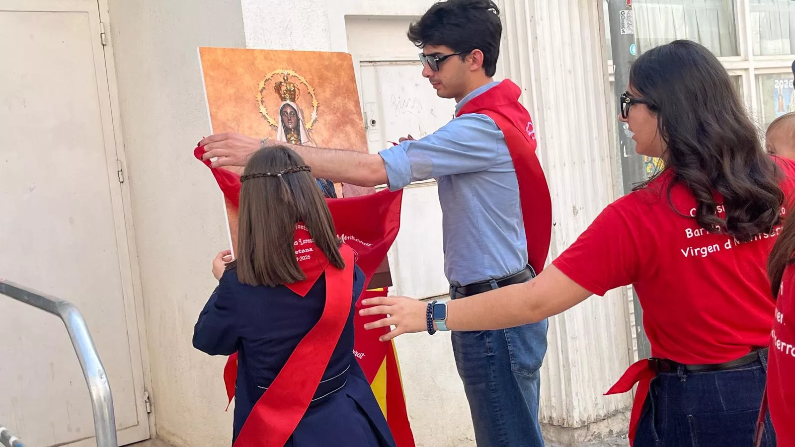 Arranque de las fiestas del Barrio de San Lorenzo de Huesca. Foto Mercedes Manterola
