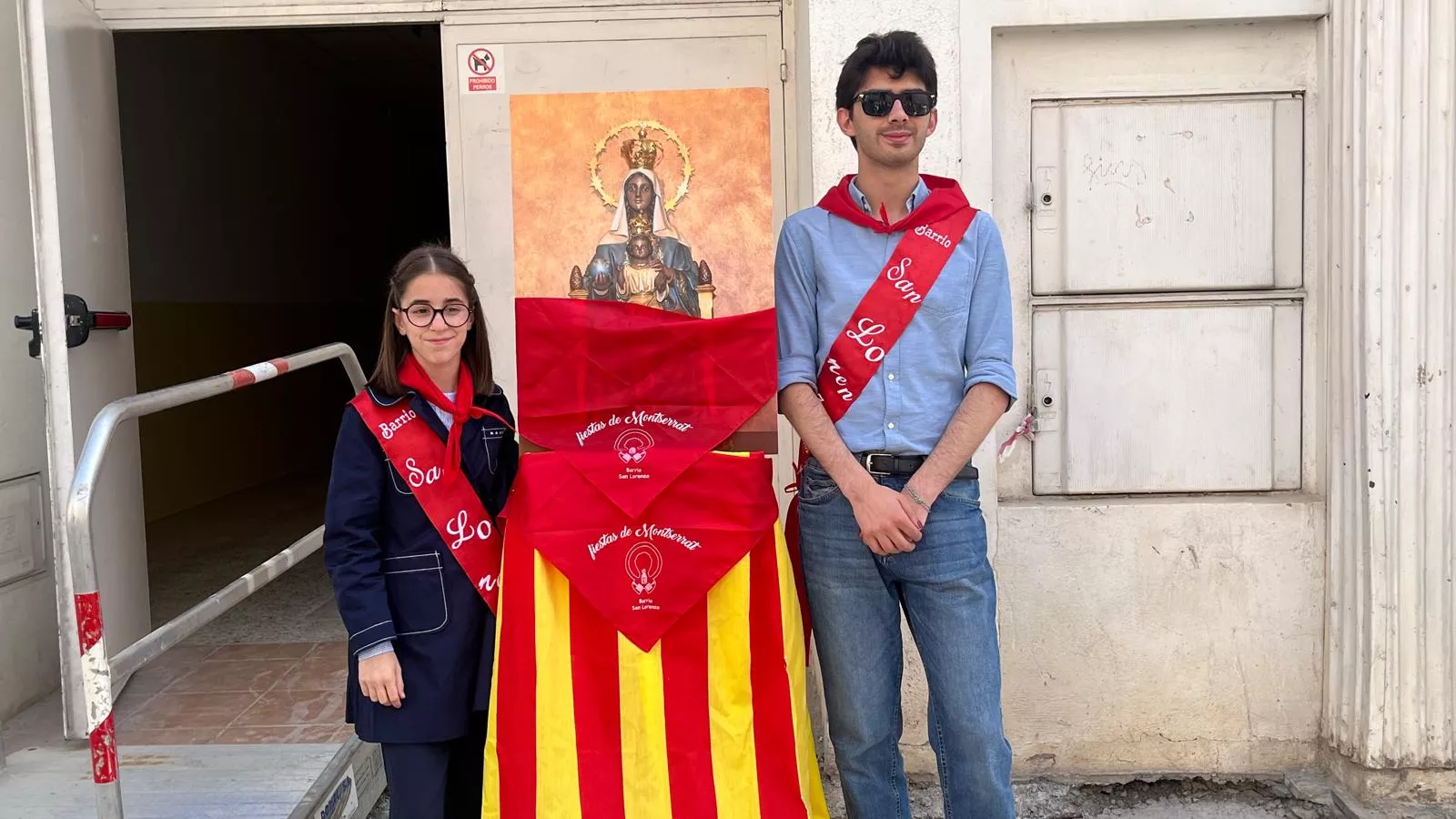 Arranque de las fiestas del Barrio de San Lorenzo de Huesca. Foto Mercedes Manterola