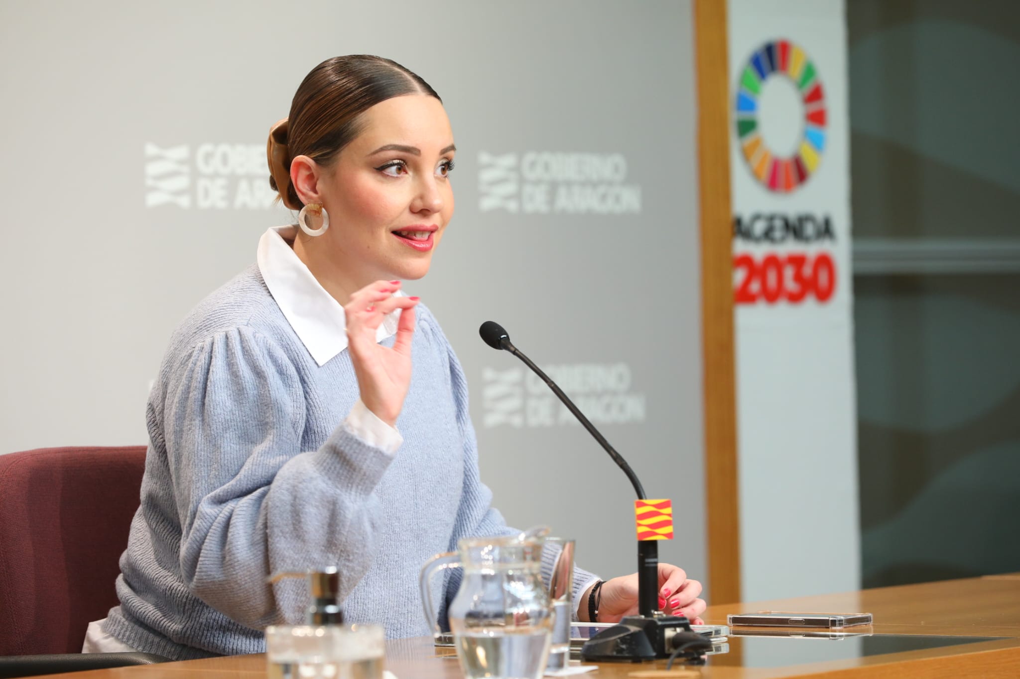 Maru Díaz ha presentado este lunes el plan de internet ultrarrápido para zonas industriales.