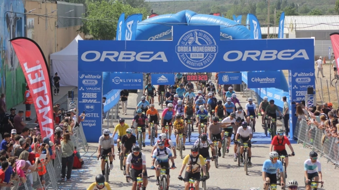 Salida de la Orbea Monegros