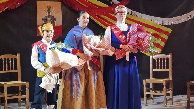 Nuevas mairalesas y mainate del barrio de San Lorenzo de Huesca. Foto Myriam Martínez