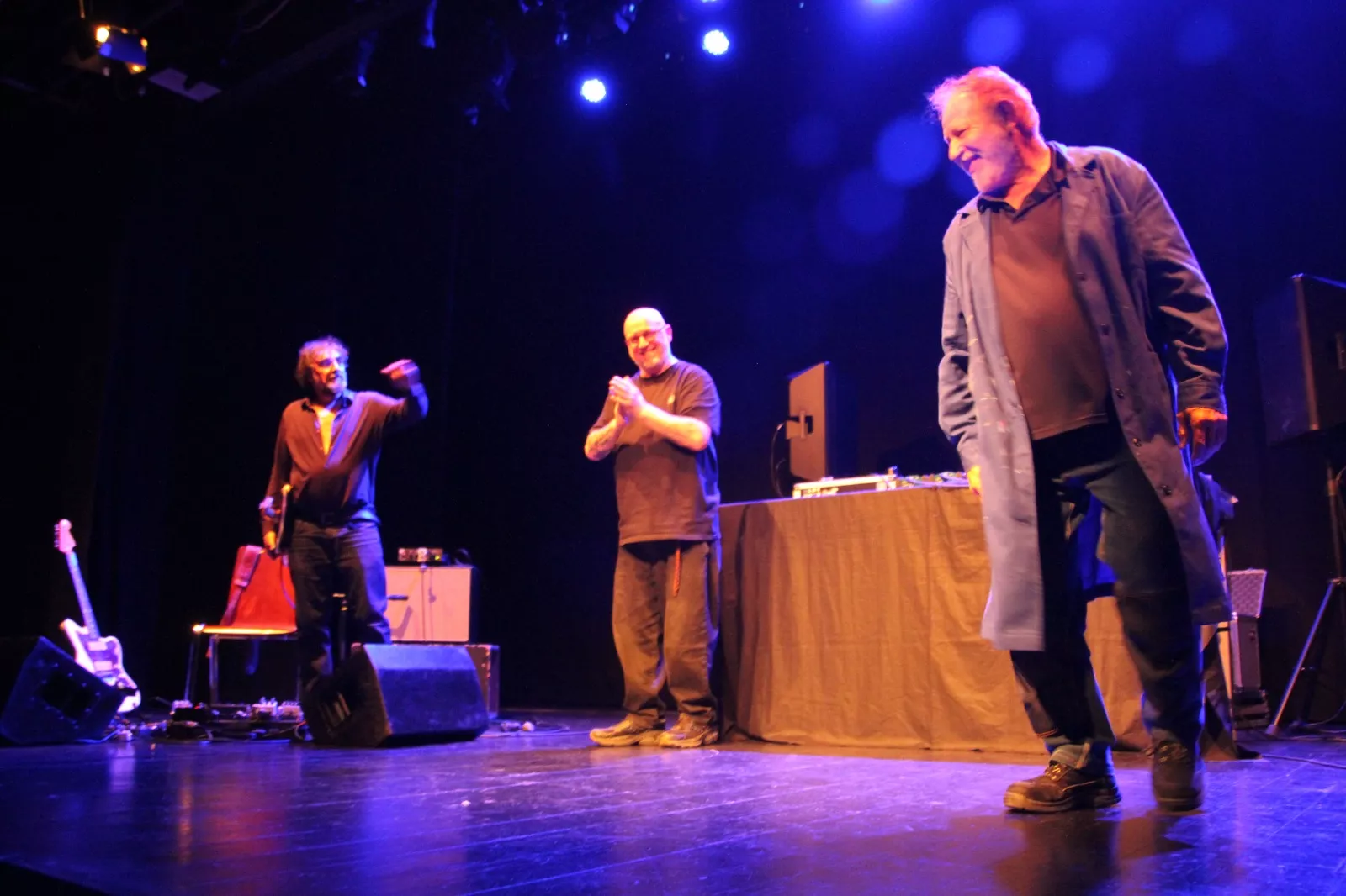 Concierto de Pablo Rega, junto a Fatfish y Justo Bagüeste. Foto Carlos Neofato