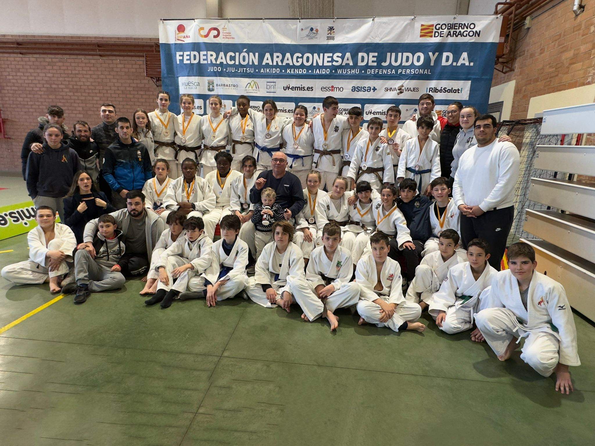 Imágenes del Campeonato de Aragón de Judo. Infantiles Asociación Altoaragón (CJB, CJH, CJVALLE BENASQUE Y CLUB ATLETICO AINSA)