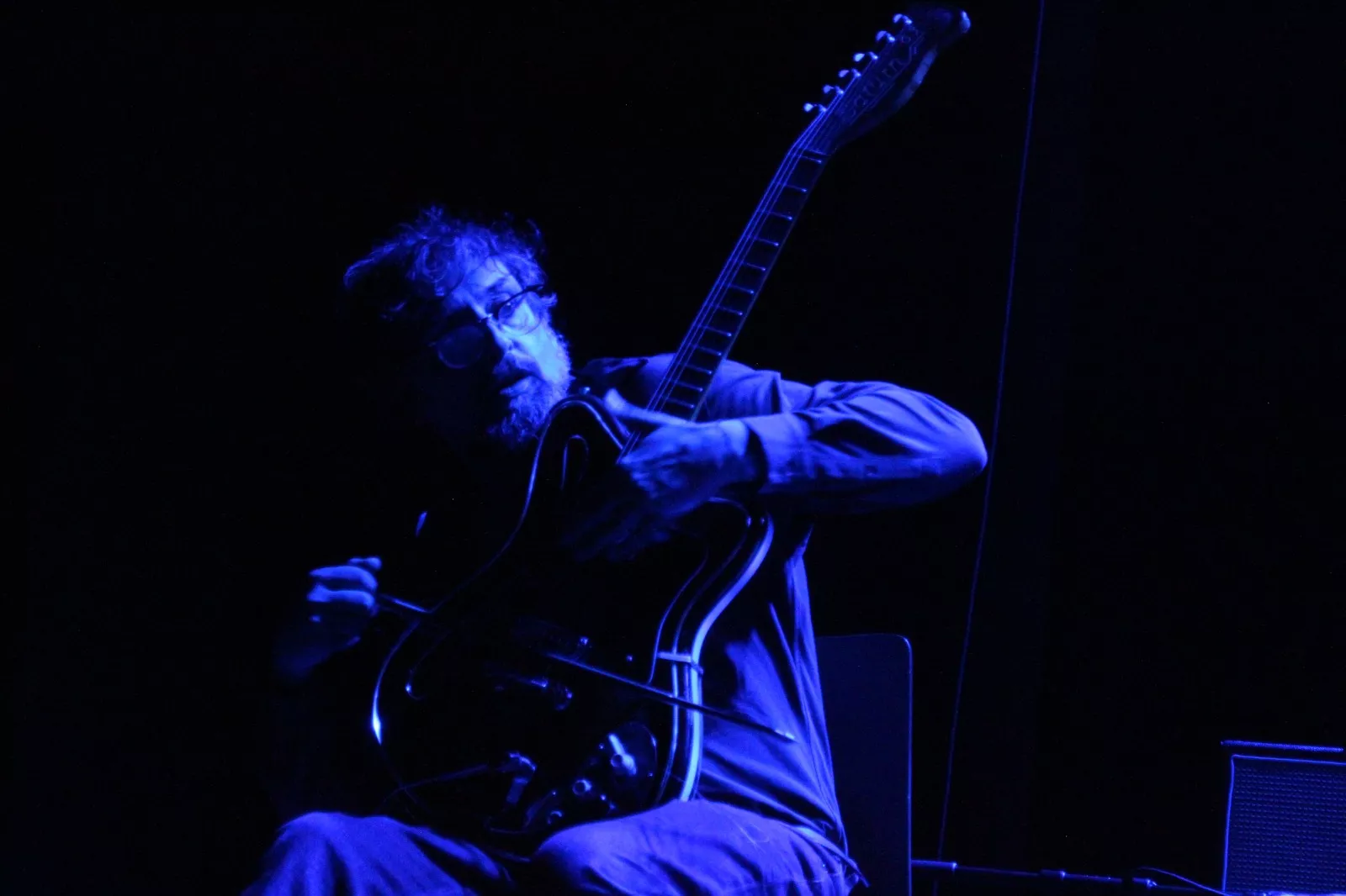 Concierto de Pablo Rega, junto a Fatfish y Justo Bagüeste. Foto Carlos Neofato