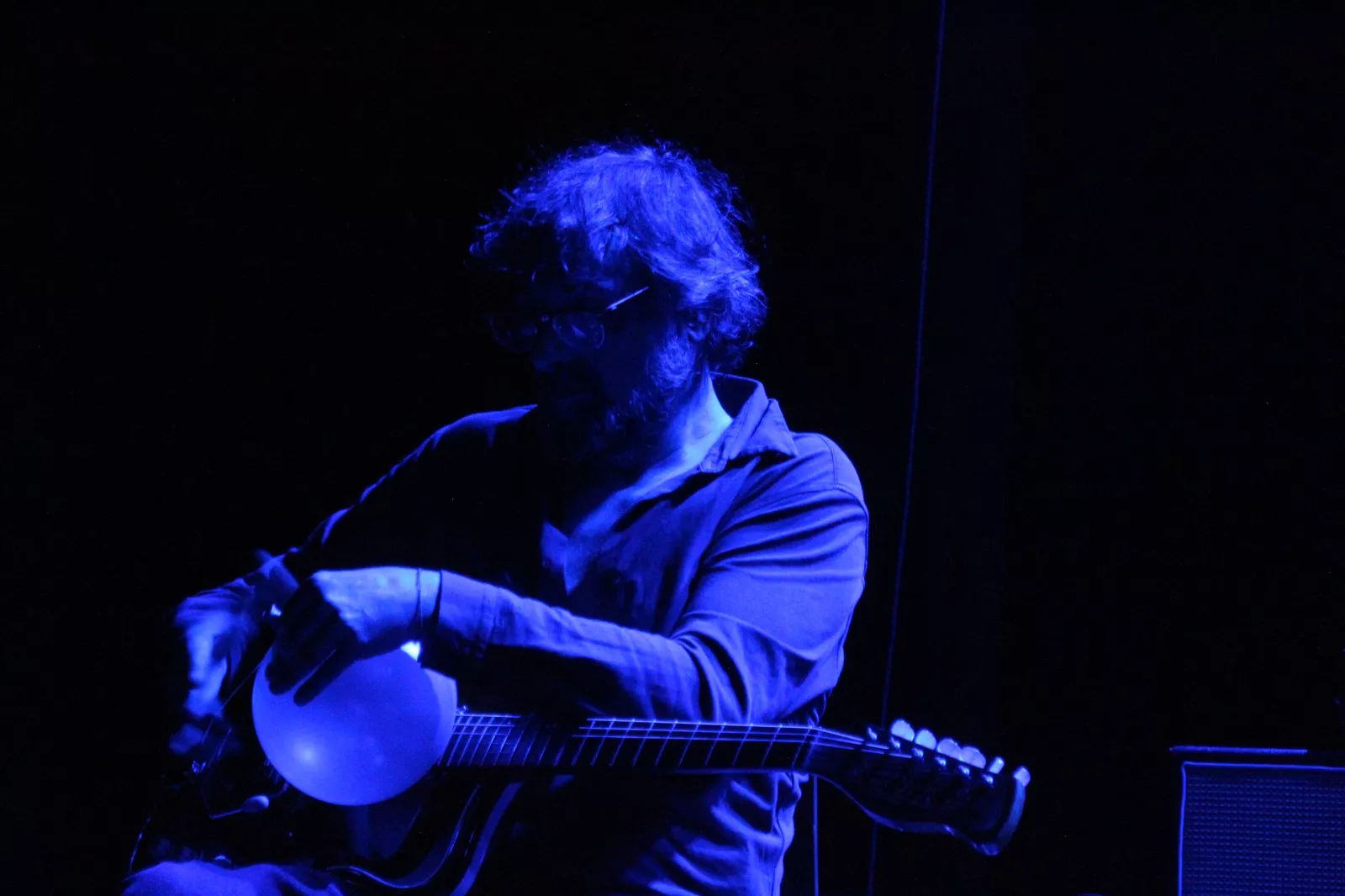 Concierto de Pablo Rega, junto a Fatfish y Justo Bagüeste. Foto Carlos Neofato