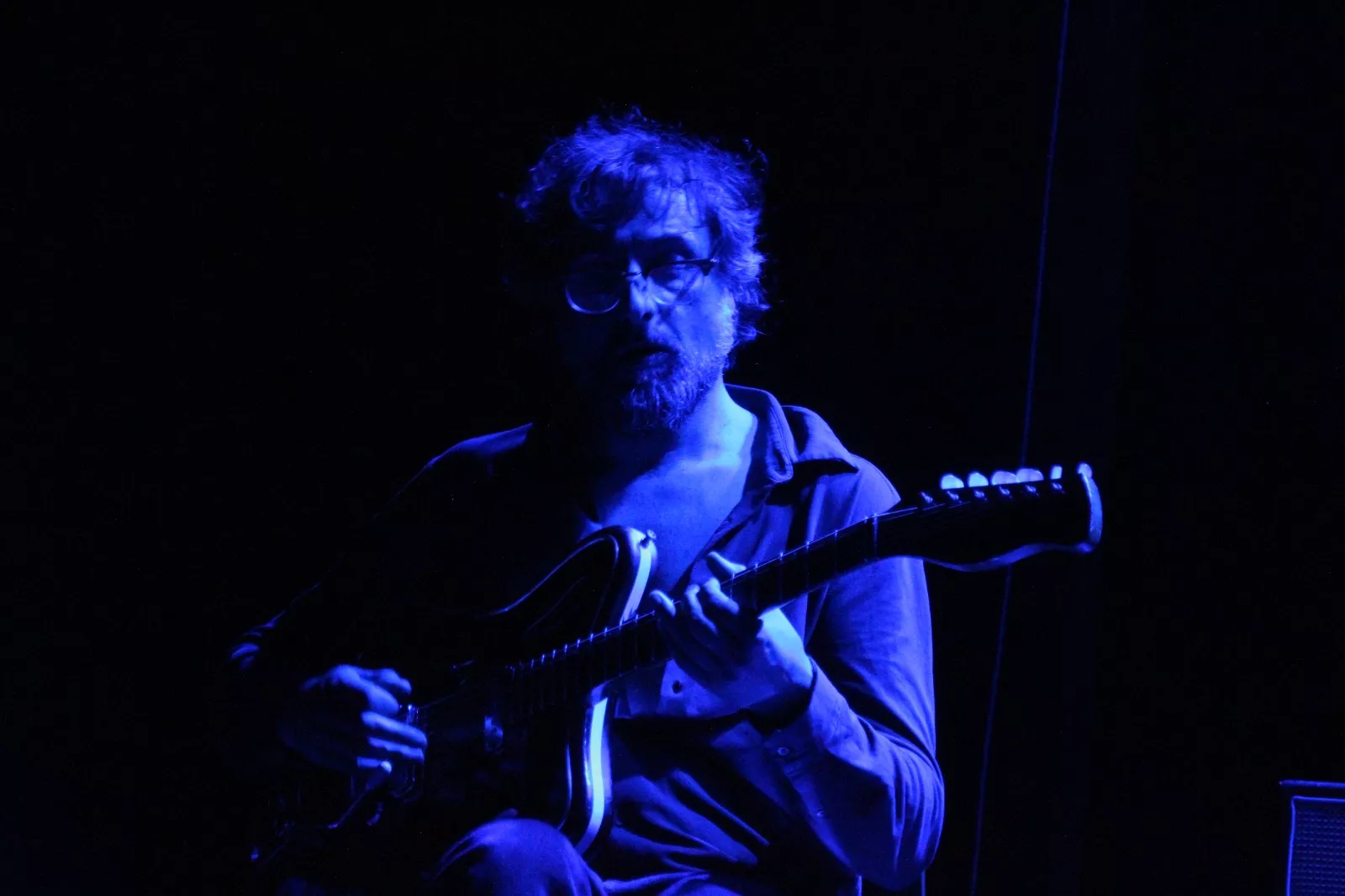 Concierto de Pablo Rega, junto a Fatfish y Justo Bagüeste. Foto Carlos Neofato