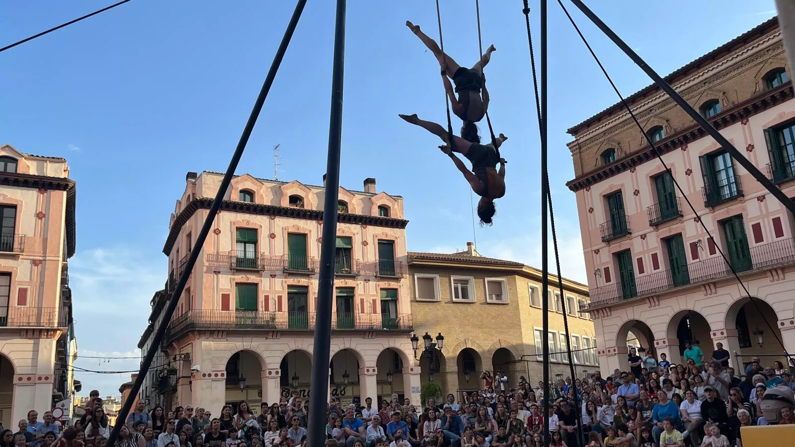  V Encuentro Internacional de Funambulistas y Equilibristas “Caminando por las Nubes”. Foto Mercedes Manterola