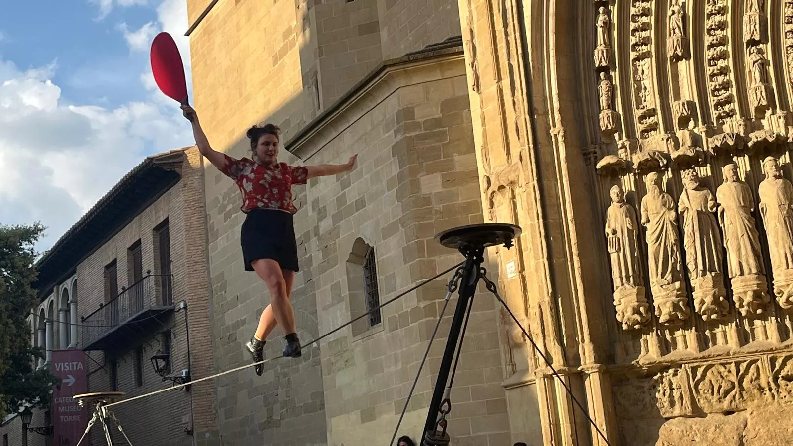  V Encuentro Internacional de Funambulistas y Equilibristas “Caminando por las Nubes”. Foto Mercedes Manterola