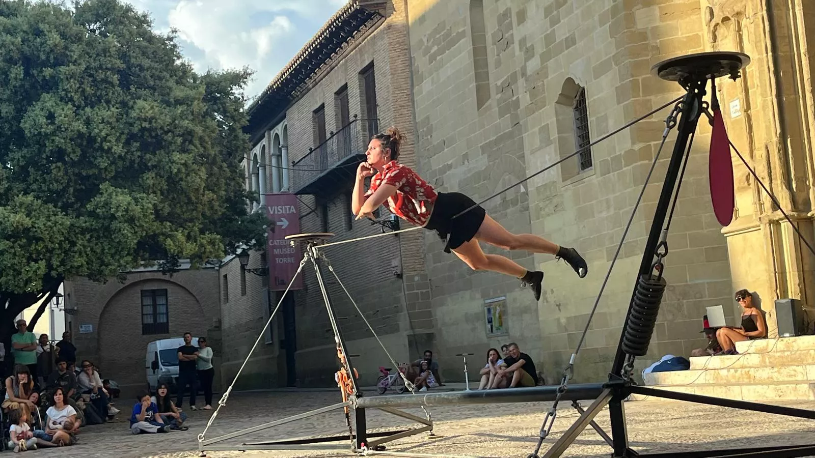  V Encuentro Internacional de Funambulistas y Equilibristas “Caminando por las Nubes”. Foto Mercedes Manterola