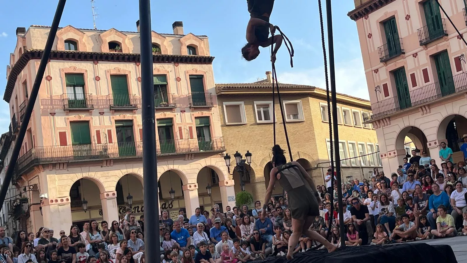  V Encuentro Internacional de Funambulistas y Equilibristas “Caminando por las Nubes”. Foto Mercedes Manterola