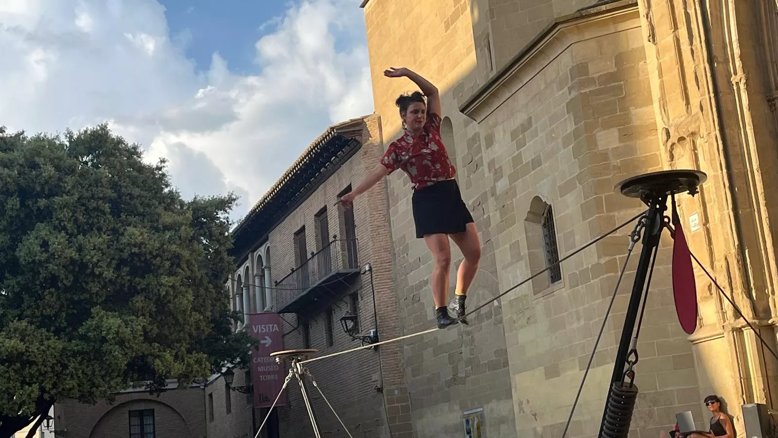  V Encuentro Internacional de Funambulistas y Equilibristas “Caminando por las Nubes”. Foto Mercedes Manterola