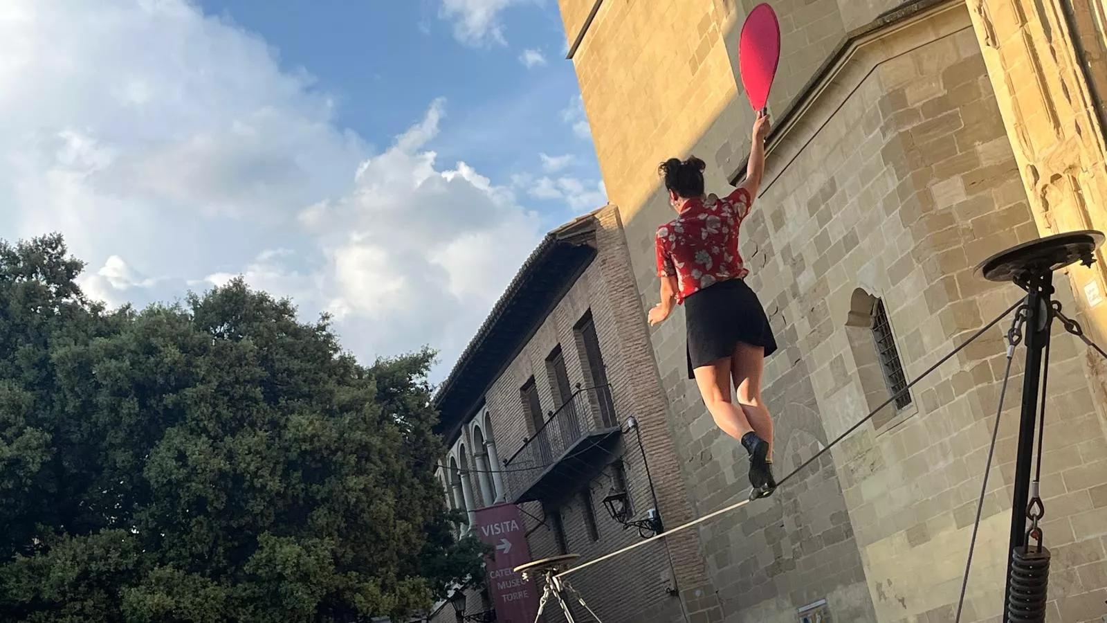  V Encuentro Internacional de Funambulistas y Equilibristas “Caminando por las Nubes”. Foto Mercedes Manterola