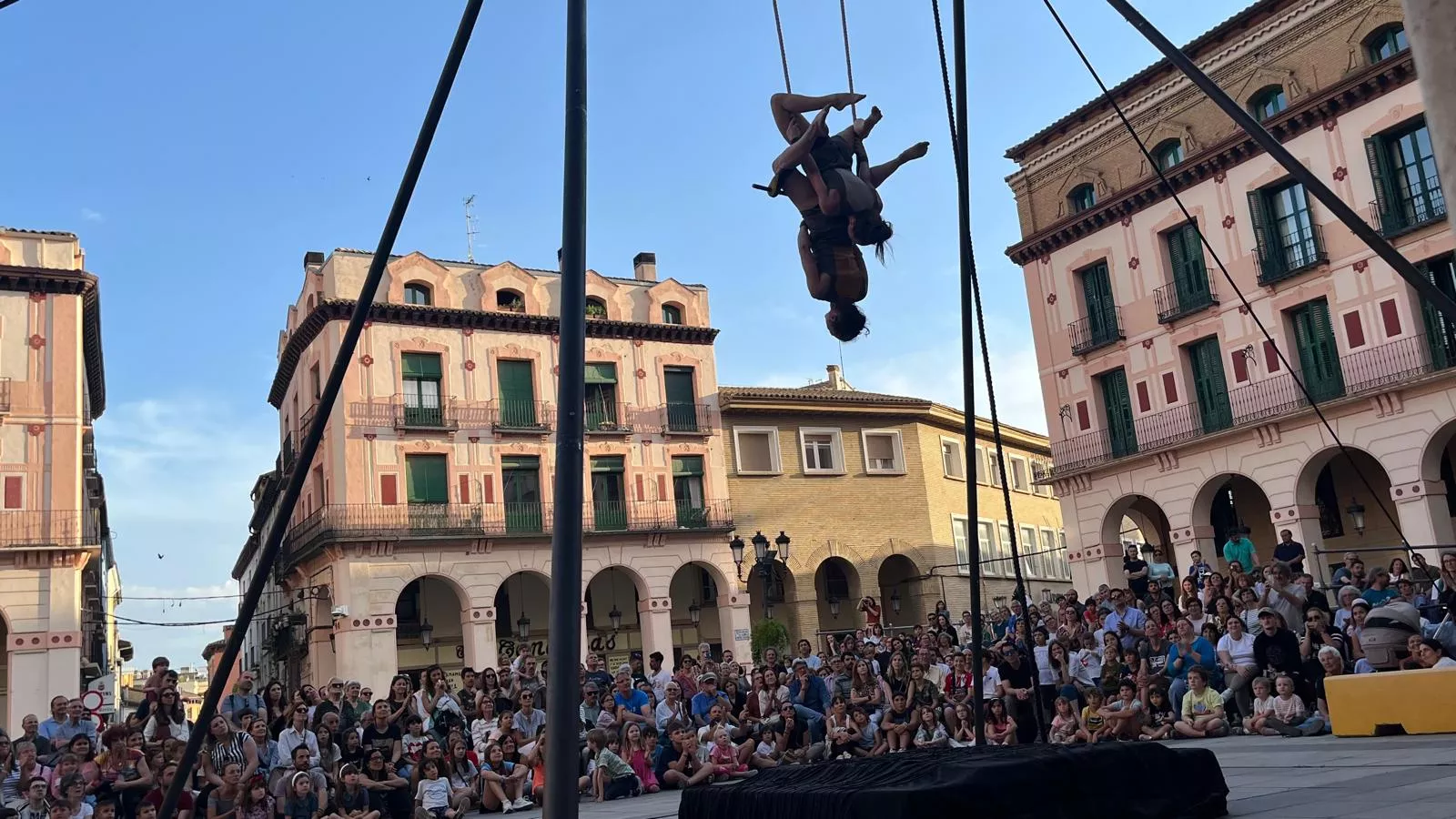  V Encuentro Internacional de Funambulistas y Equilibristas “Caminando por las Nubes”. Foto Mercedes Manterola