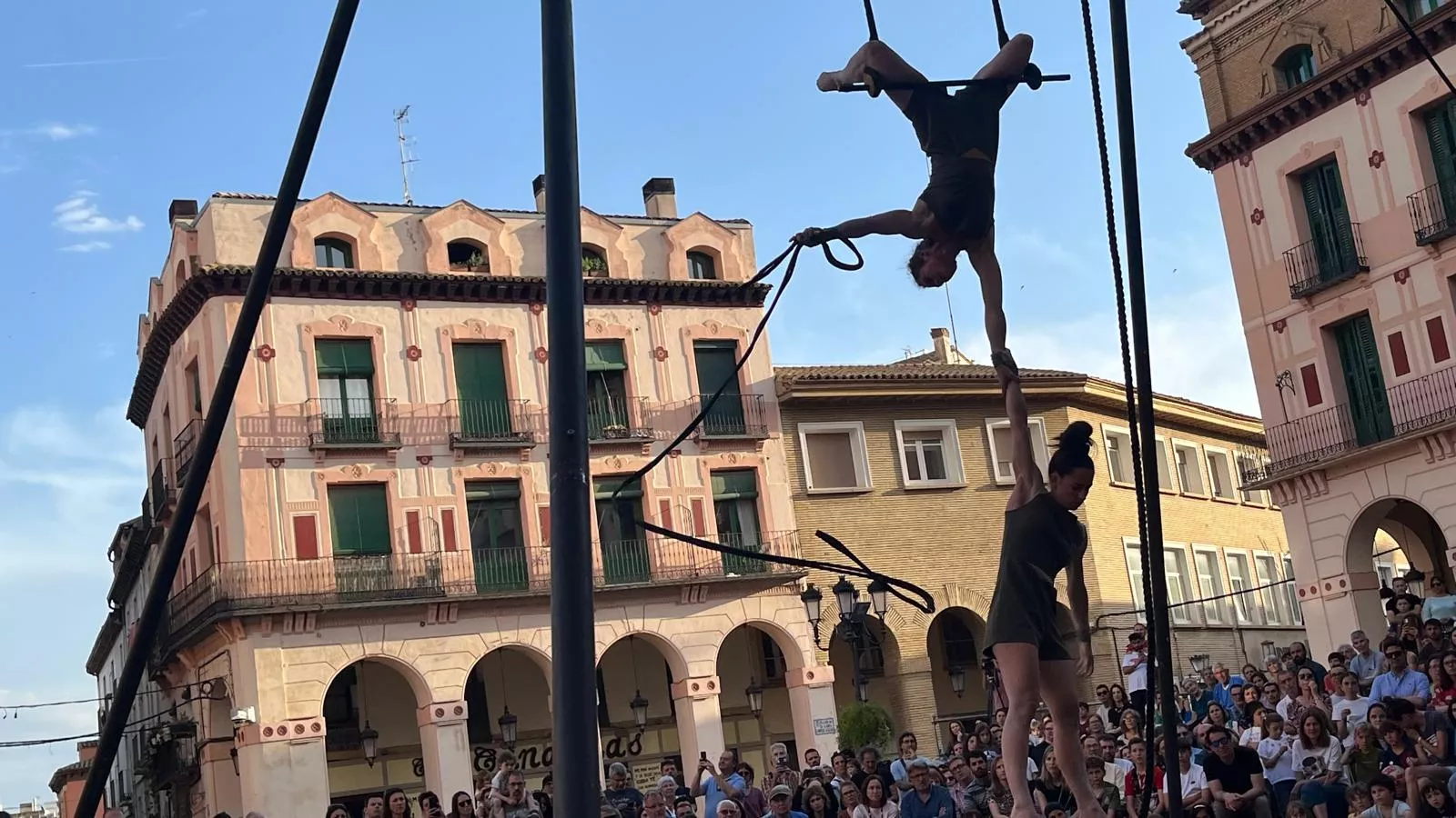  V Encuentro Internacional de Funambulistas y Equilibristas “Caminando por las Nubes”. Foto Mercedes Manterola