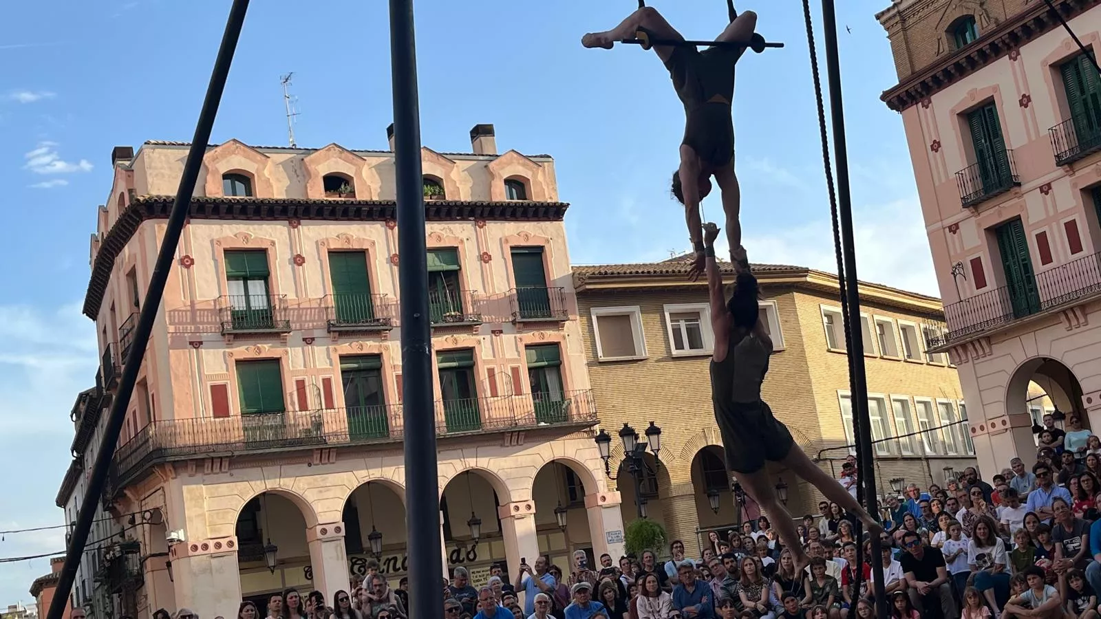  V Encuentro Internacional de Funambulistas y Equilibristas “Caminando por las Nubes”. Foto Mercedes Manterola