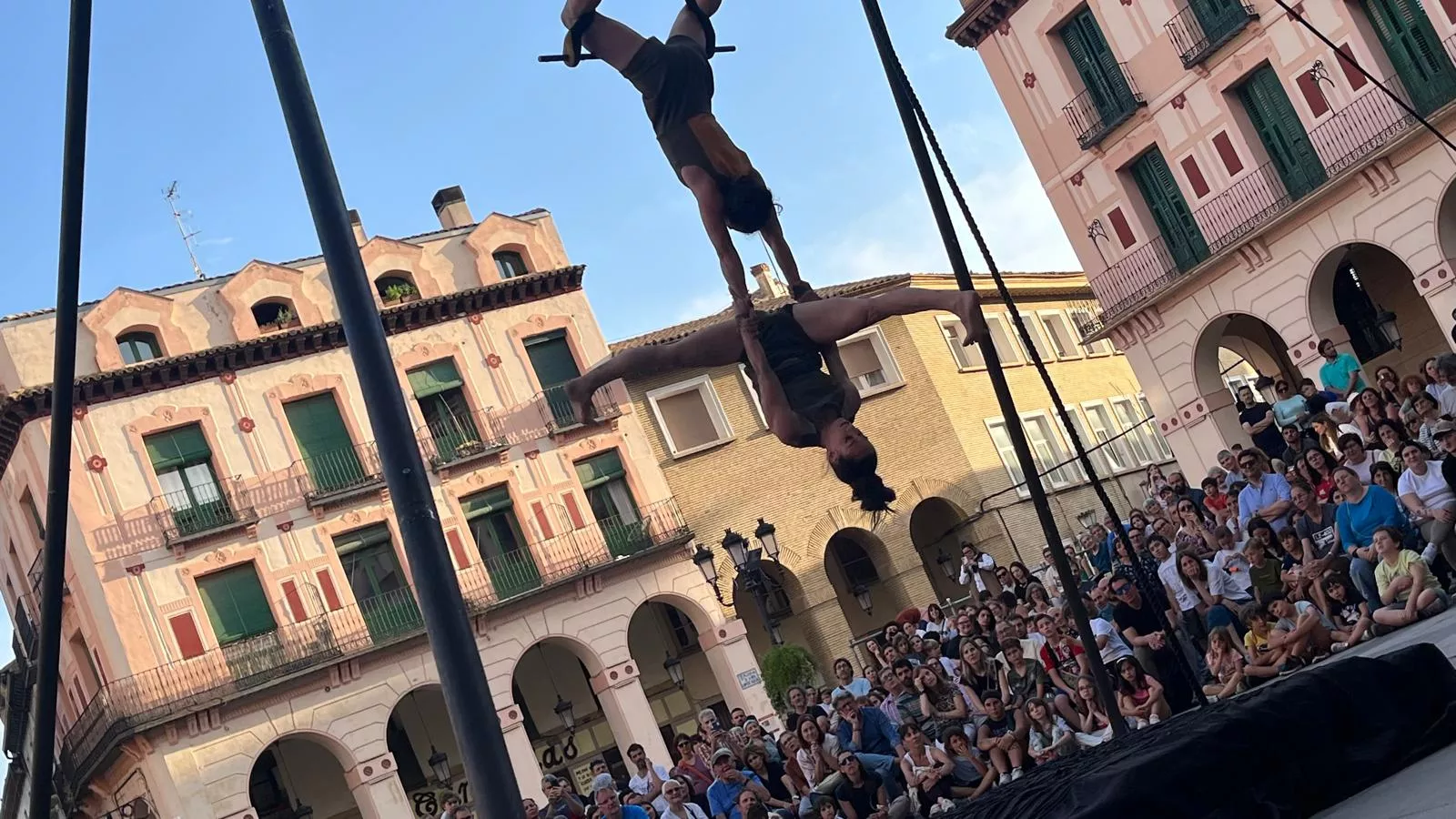  V Encuentro Internacional de Funambulistas y Equilibristas “Caminando por las Nubes”. Foto Mercedes Manterola