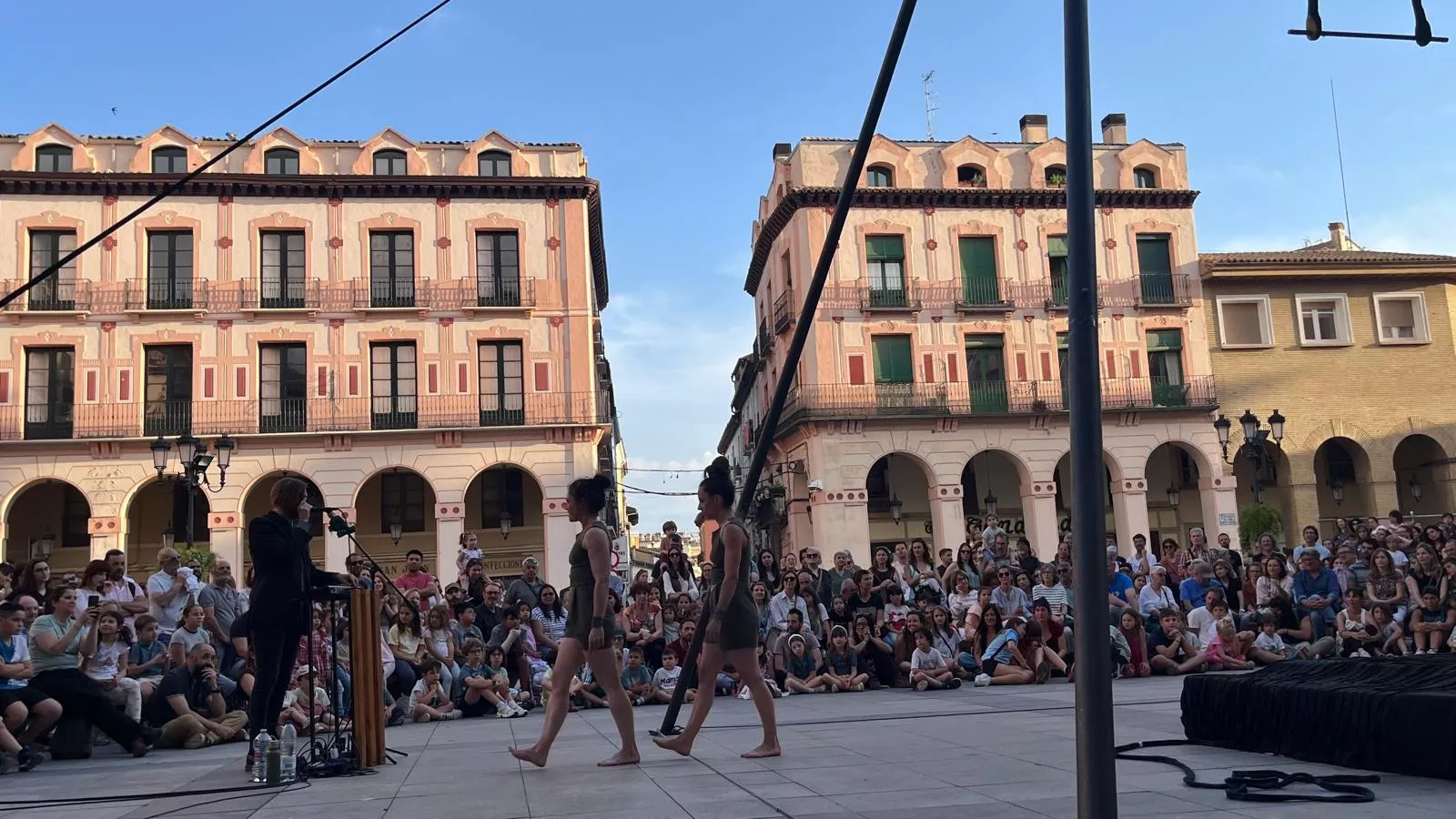  V Encuentro Internacional de Funambulistas y Equilibristas “Caminando por las Nubes”. Foto Mercedes Manterola