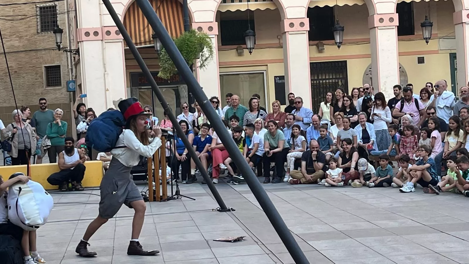  V Encuentro Internacional de Funambulistas y Equilibristas “Caminando por las Nubes”. Foto Mercedes Manterola