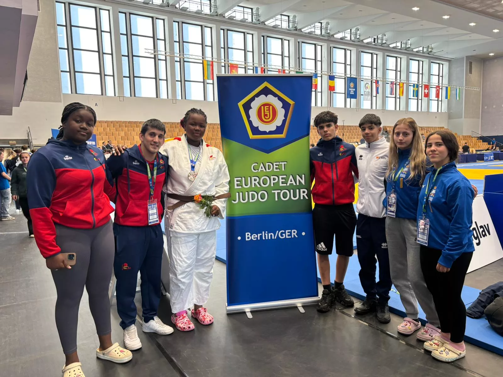 CJ Binéfar y Tamarite Judo Club, en Berlín.