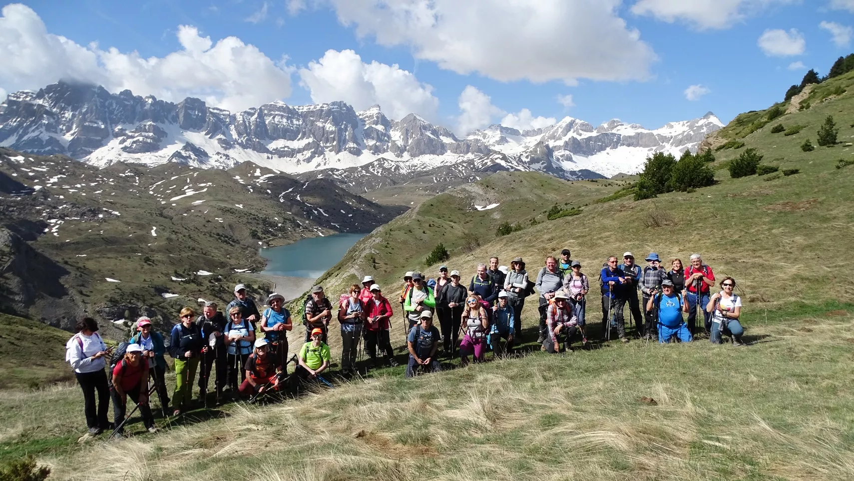 Descendiendo al Escarra. Foto Alfredo Zazo