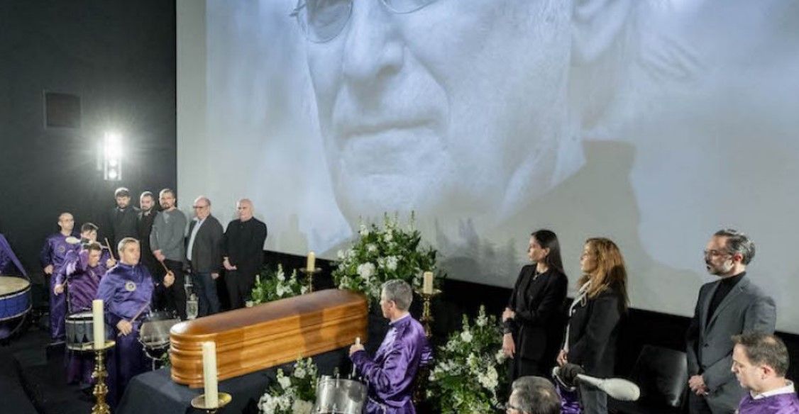 Capilla ardiente de Carlos Saura