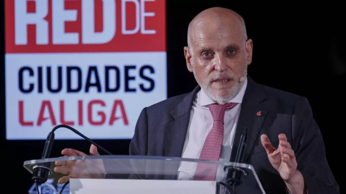 Tebas pide una sanción de "meses" para Andrada