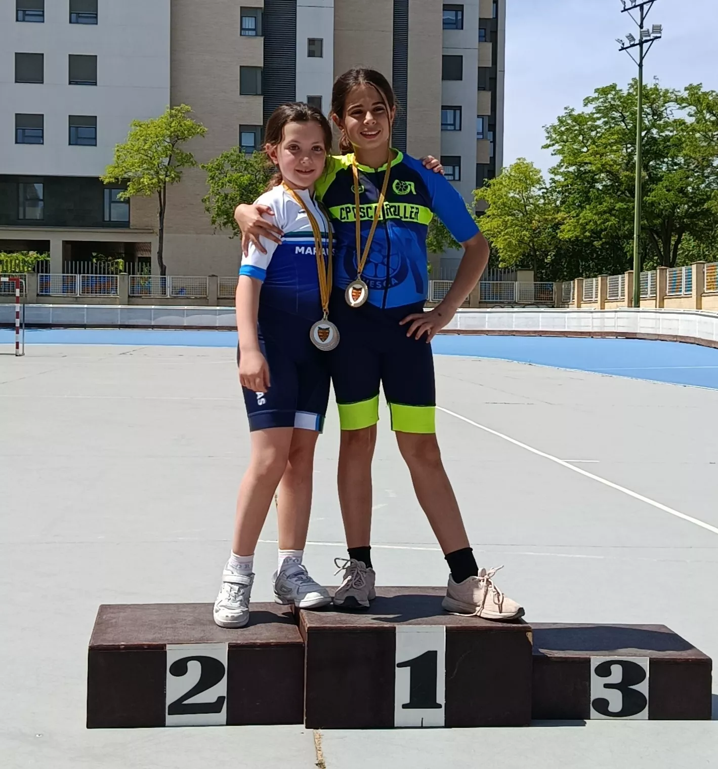 Osca Roller en el Campeonato de Aragón de patinaje de velocidad