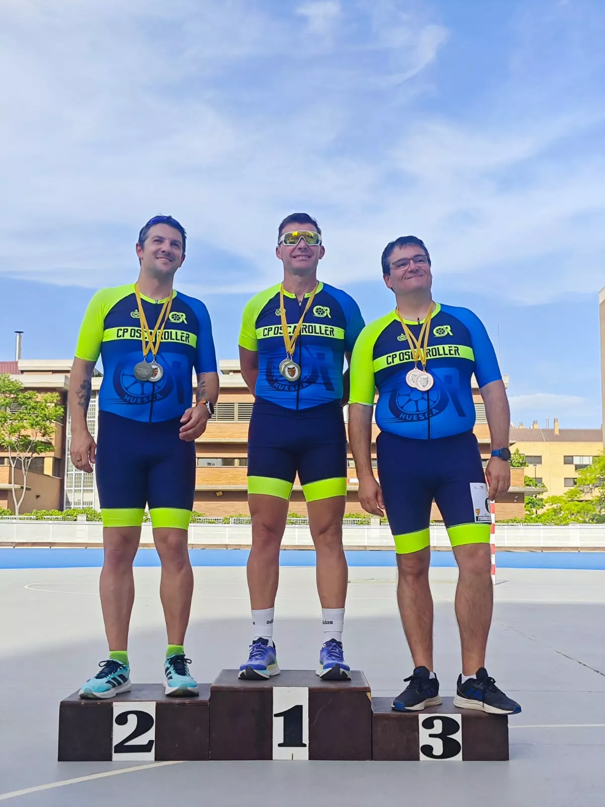 Osca Roller en el Campeonato de Aragón de patinaje de velocidad