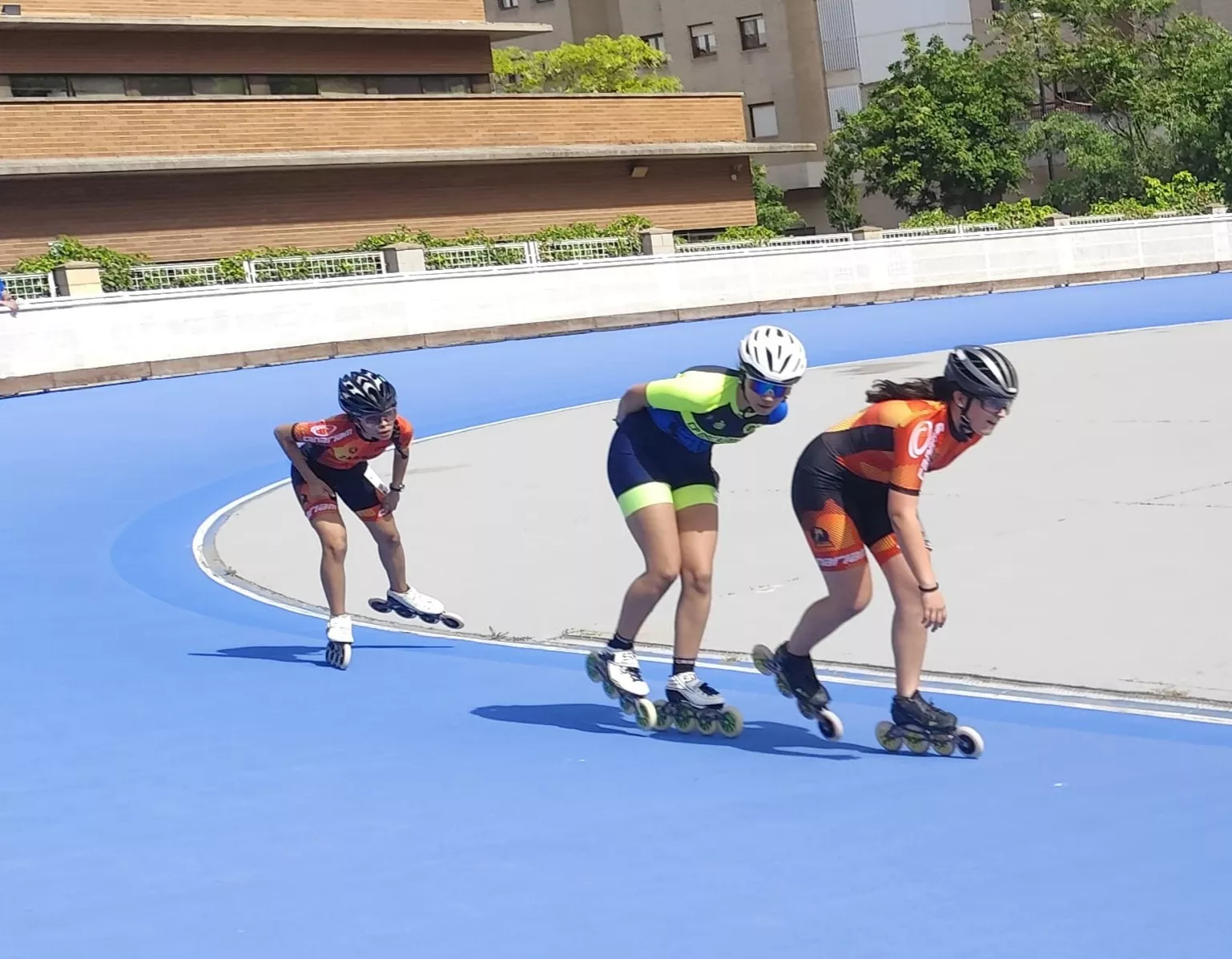 Osca Roller en el Campeonato de Aragón de patinaje de velocidad