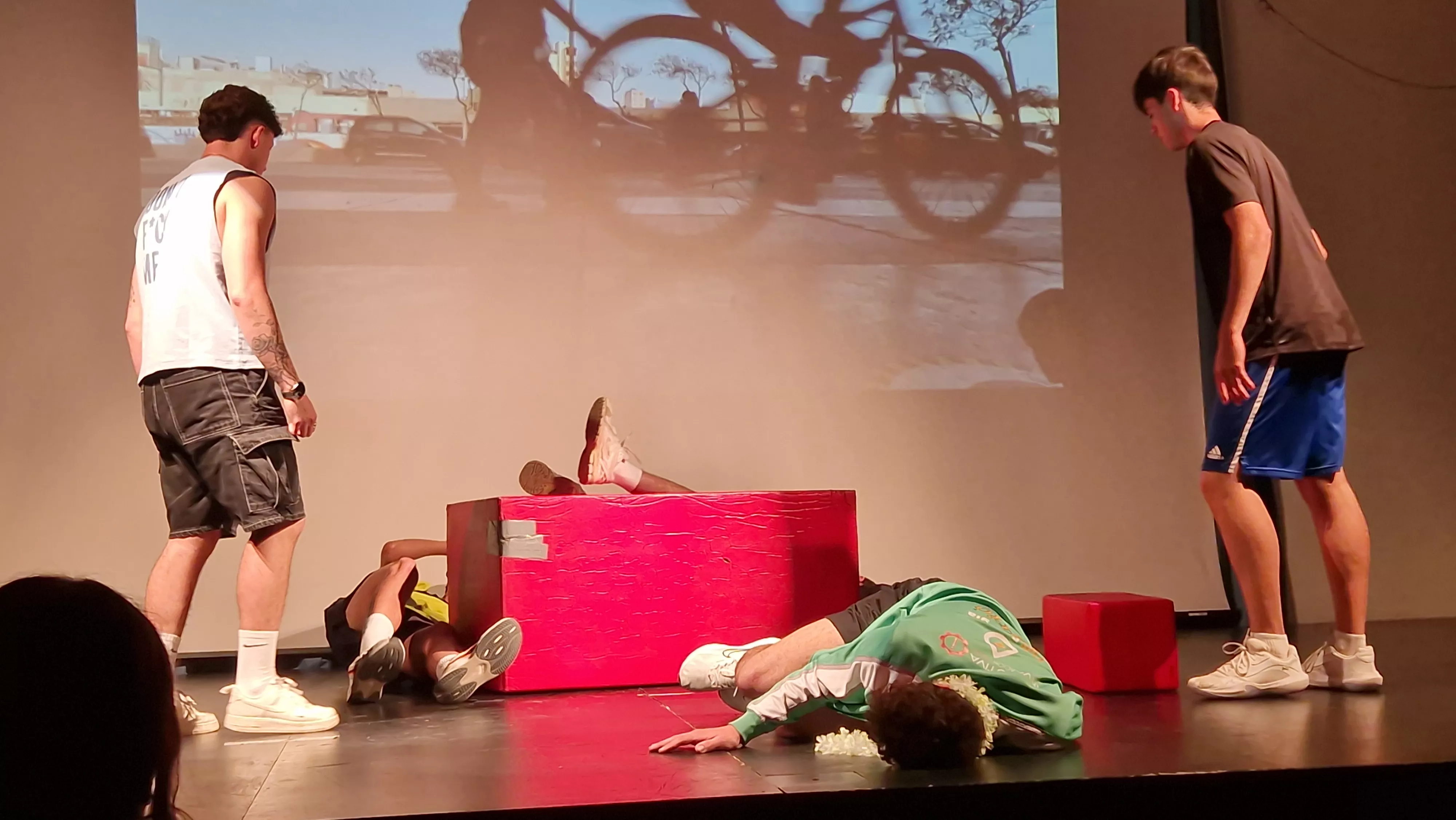 Día de la Danza en la Facultad de Ciencias de la Salud y del Deporte. Foto Myriam Martínez