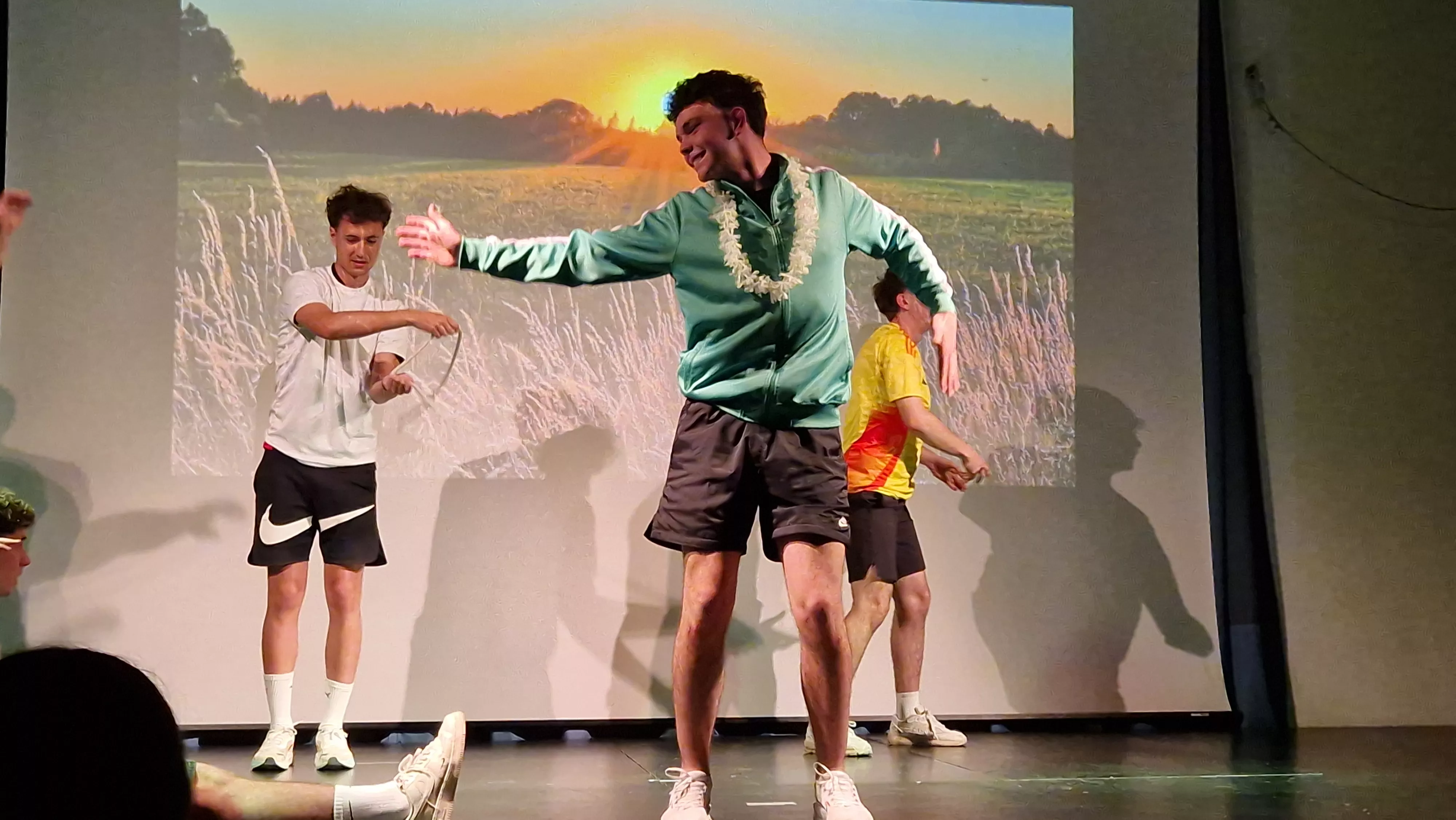 Día de la Danza en la Facultad de Ciencias de la Salud y del Deporte. Foto Myriam Martínez