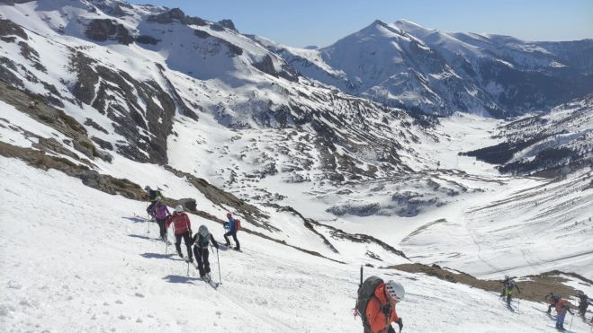 El valle de Iguer al fondo El valle de Iguer al fondo