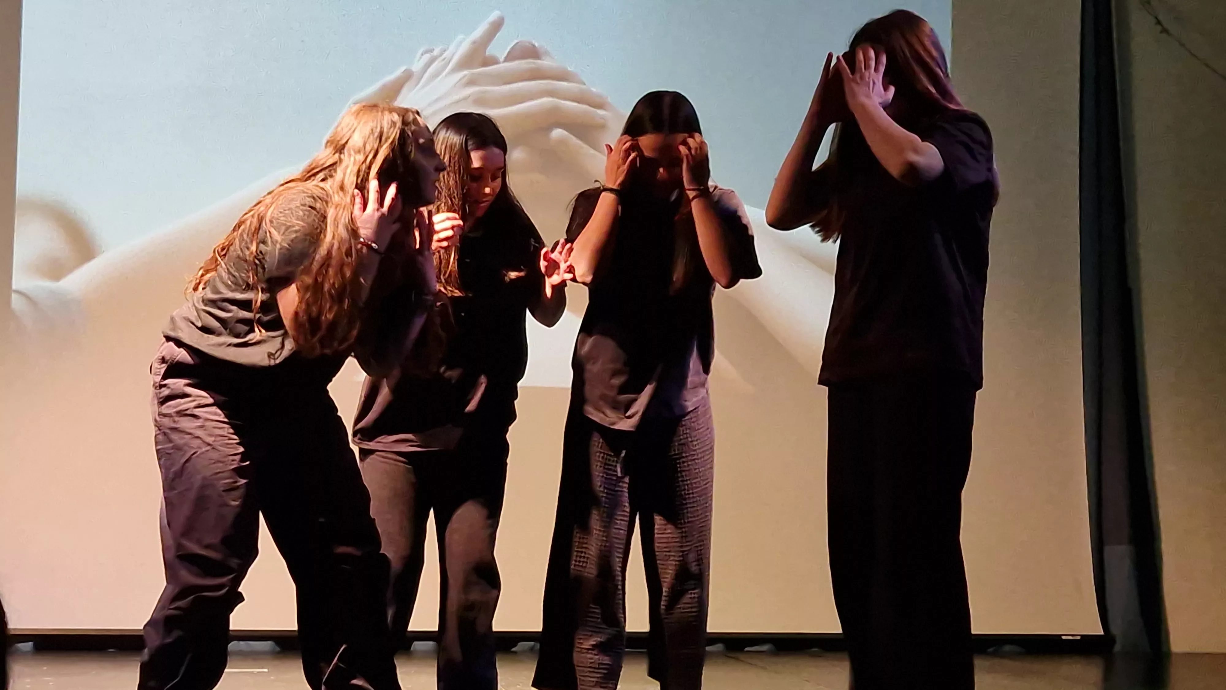 Día de la Danza en la Facultad de Ciencias de la Salud y del Deporte. Foto Myriam Martínez