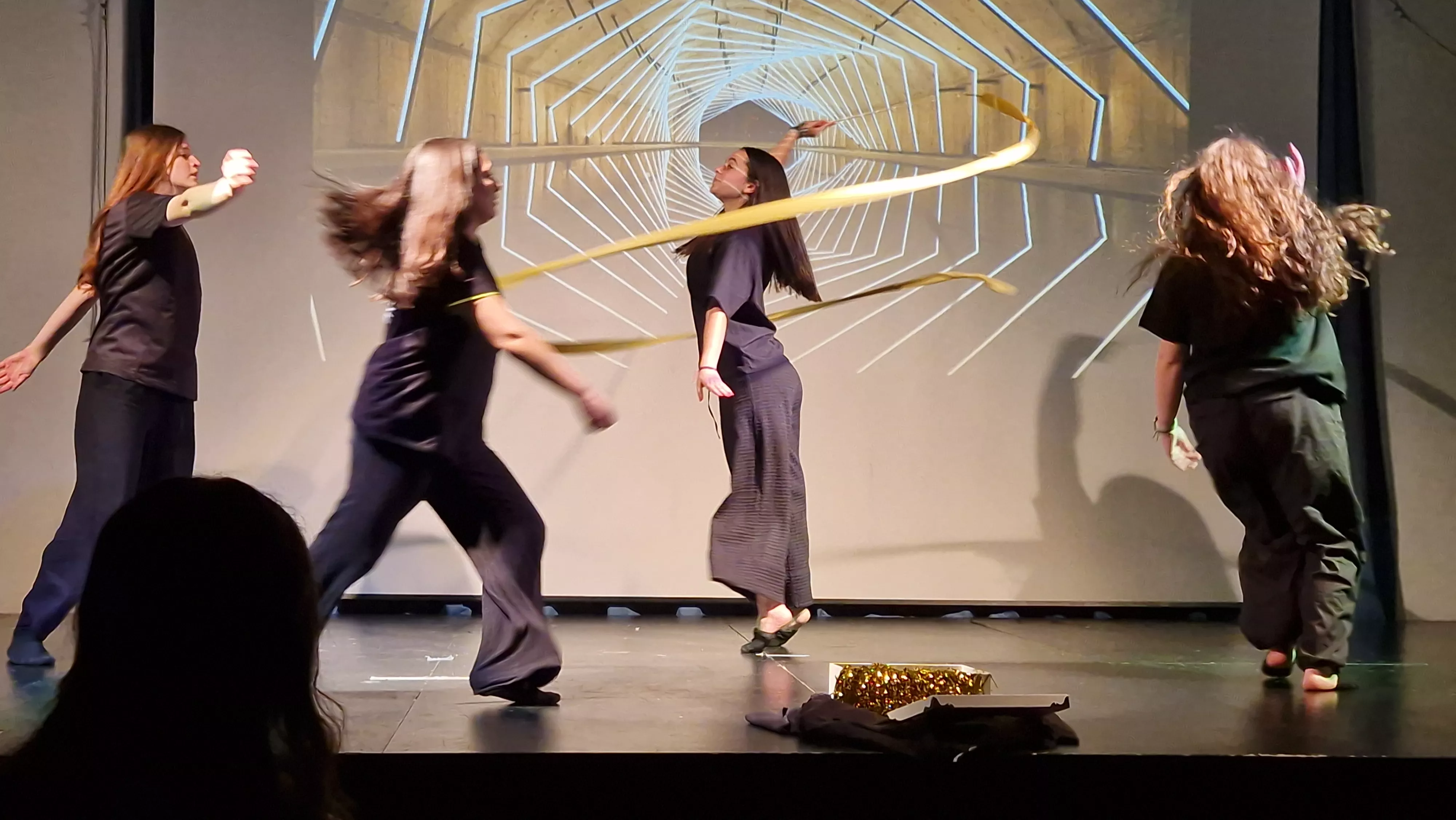 Día de la Danza en la Facultad de Ciencias de la Salud y del Deporte. Foto Myriam Martínez