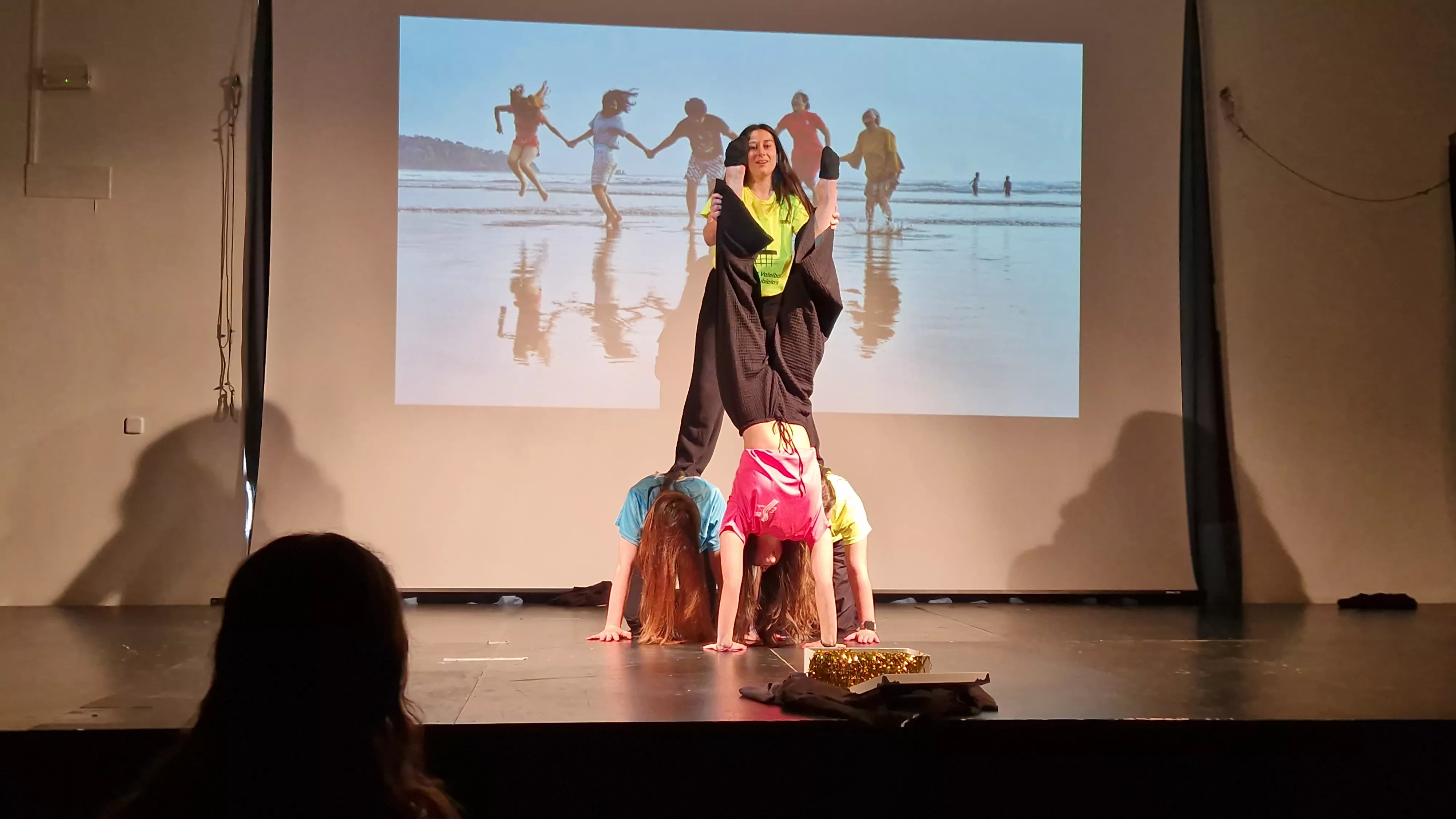 Día de la Danza en la Facultad de Ciencias de la Salud y del Deporte. Foto Myriam Martínez